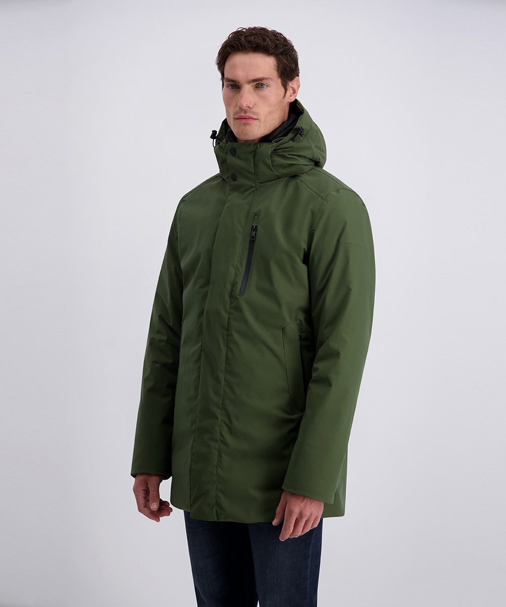 Pierre Cardin Parka Nahtverstärkung an kritischen Stellen