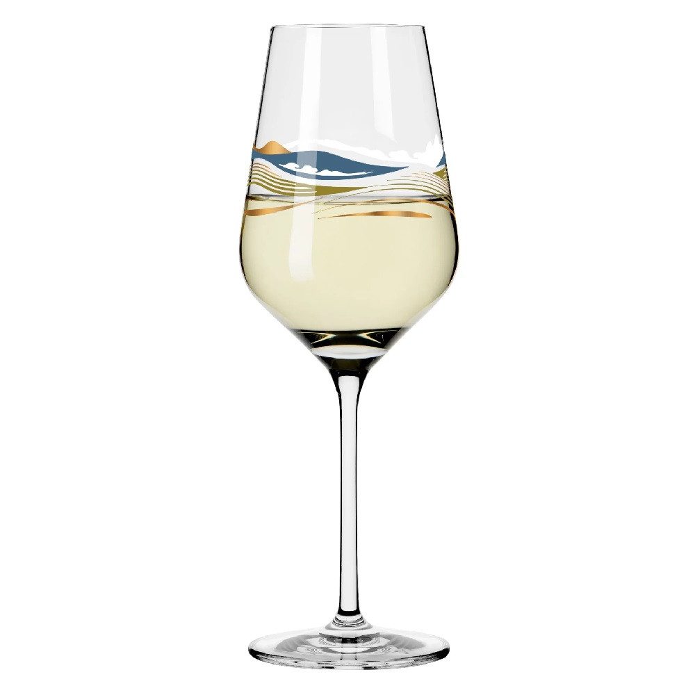 Weinglas Ritzenhoff Herzkristall Weißwein #7 A. Girod H22