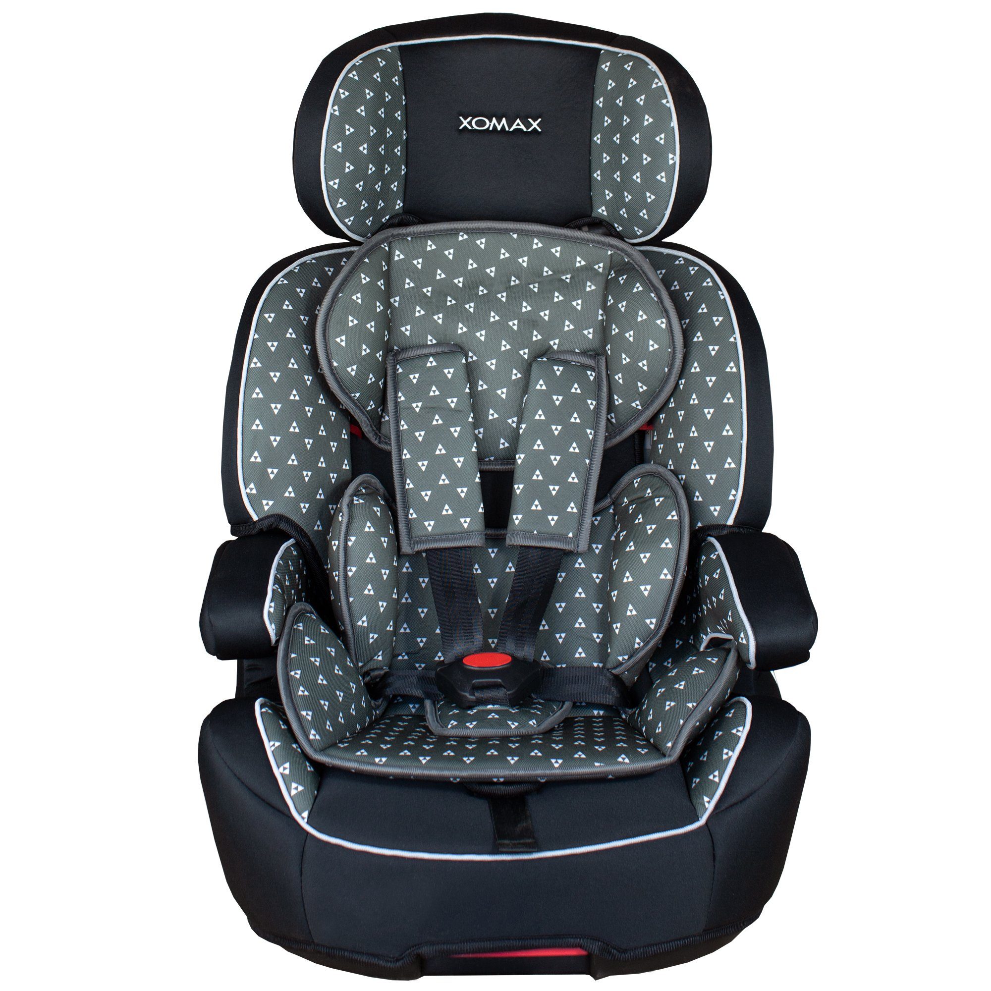 XOMAX Autokindersitz Pia, bis: 12, (Pia), mit 5-Punkt-Gurt und 3-Punkt-Gurt, Isofix Gruppe 1/2/3 ECE R44/04