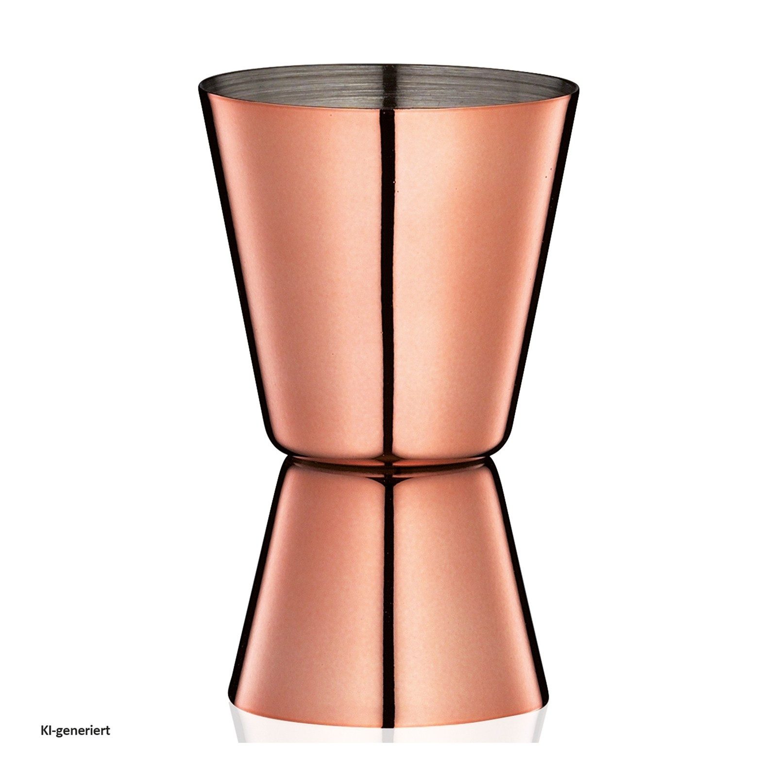 Cilio Cocktail Shaker Bar-Set 5-teilig MANHATTAN, Edelstahl, (Set, 5-tlg., je 1x Cocktailshaker, Cocktaillöffel, Barmaß, Barsieb und Eiszange), Shaker Cocktaillöffel Barmaß Barsieb Eiszange