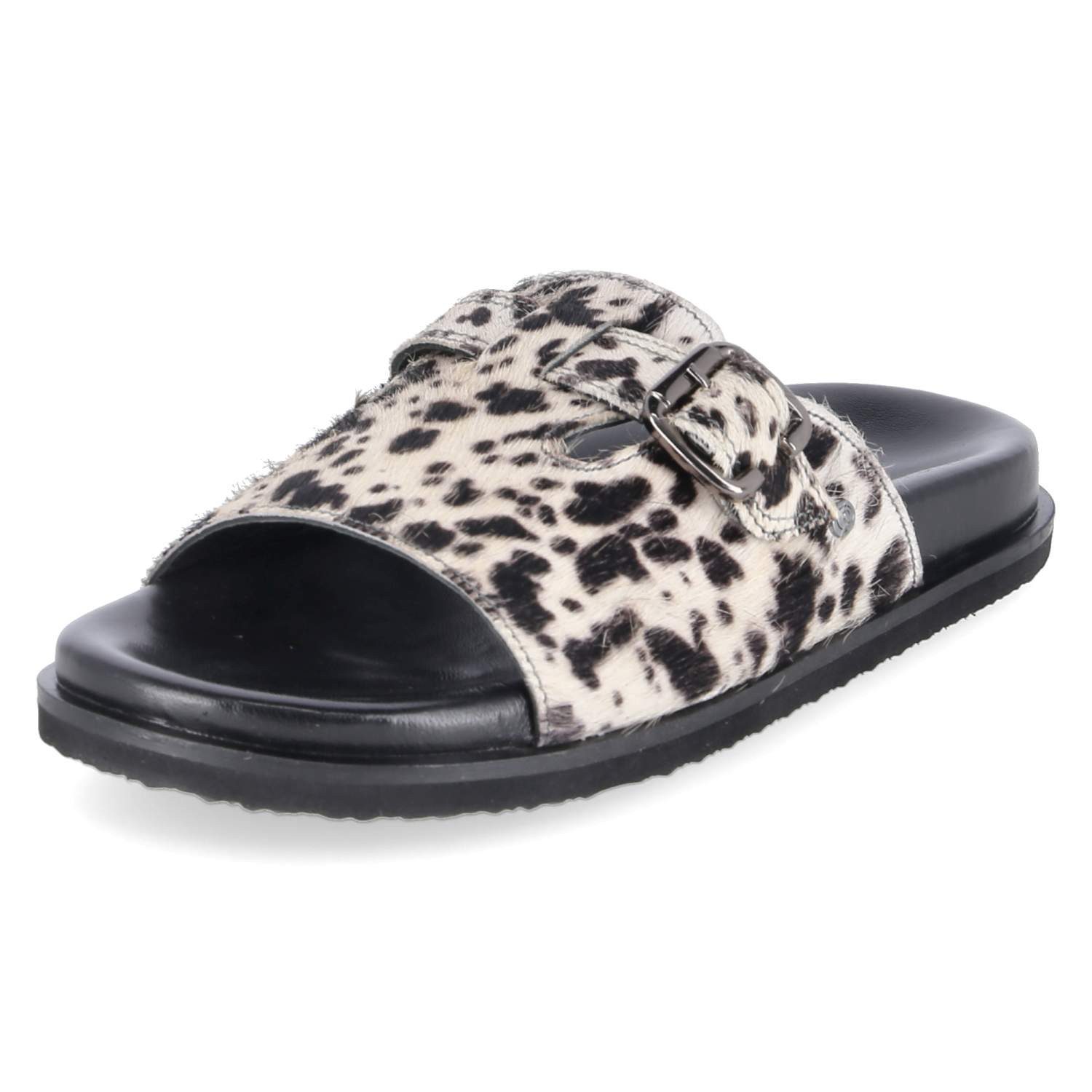 Palado Palado 6RF0110701 2300 Damen Rauleder beige-kombi Pantolette