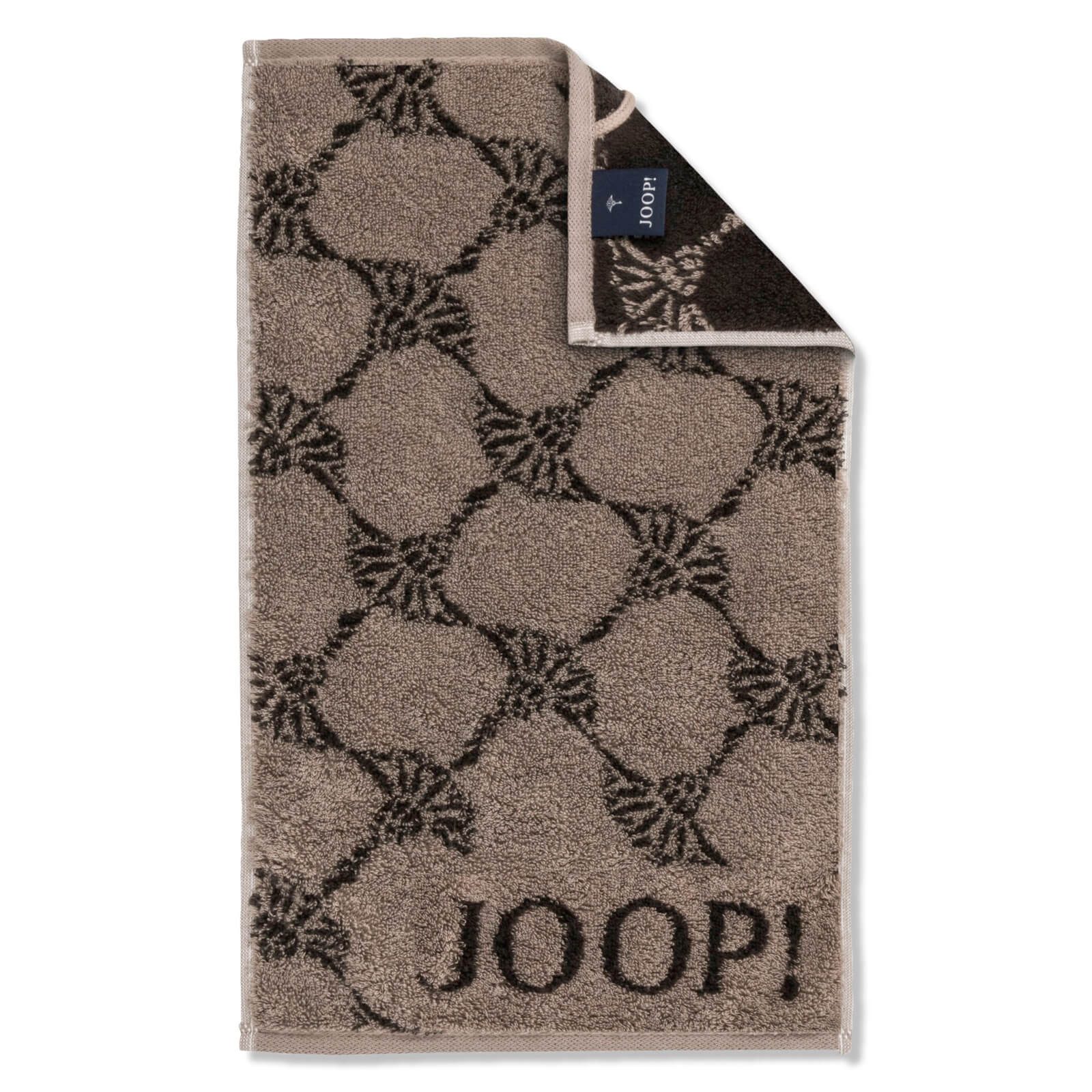 JOOP! Gästehandtuch Gästetuch Classic Cornflower Mocca 1611 39, Walkfrottie günstig online kaufen