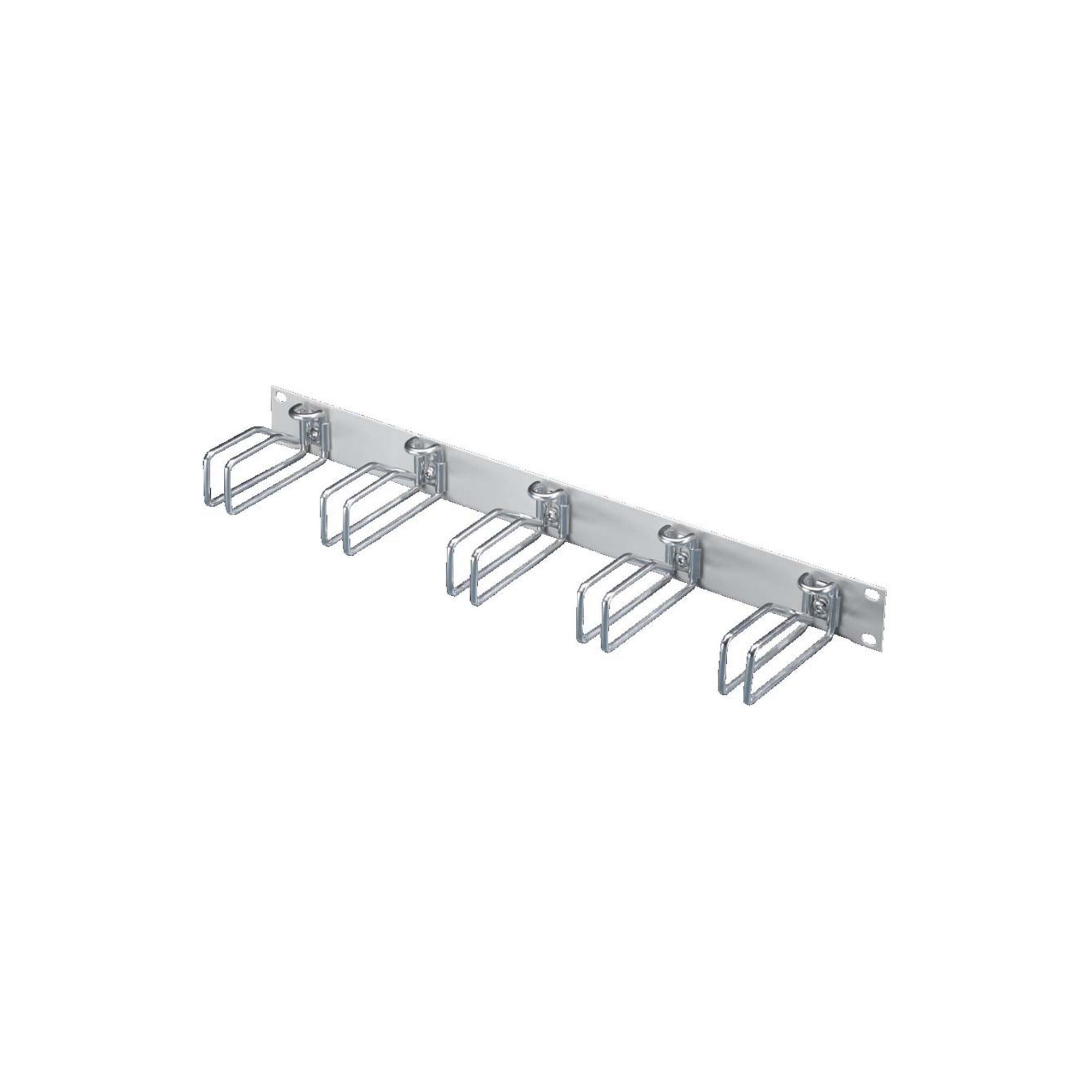 RITTAL Kabelführung Rittal Rangierpanel 1HE m.5xMetallbügel DK 7257.035