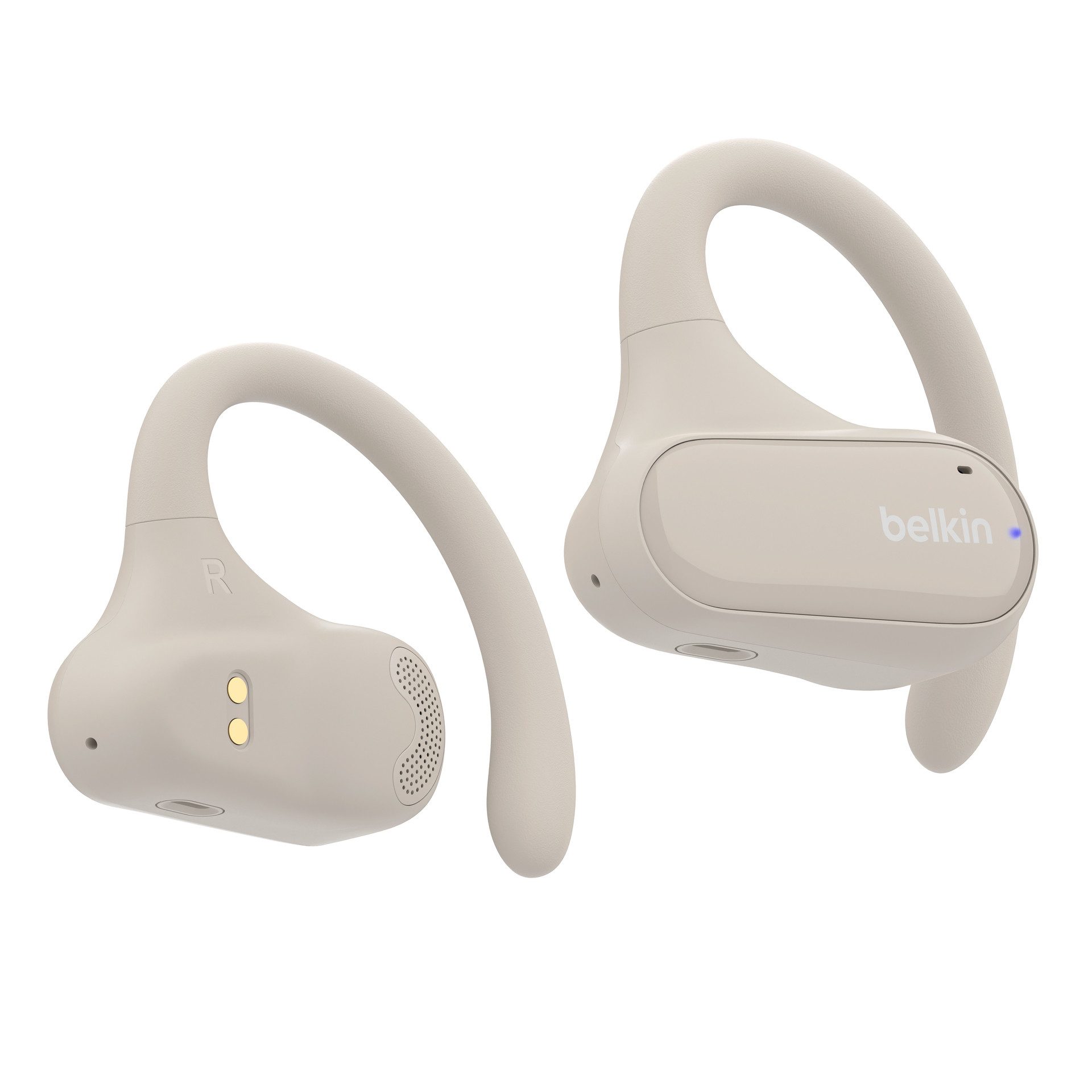 Belkin SoundForm ClearFit Open-Ear-Kopfhörer (Freisprechfunktion, Noise-Cancelling, A2DP Bluetooth)