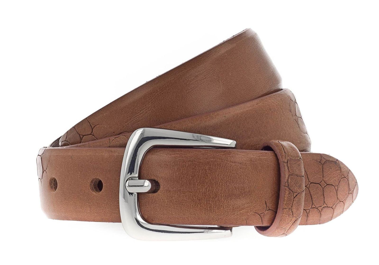 Ledergürtel Charlisa Silver Belt