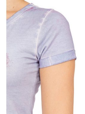 MarJo Trachtenshirt T-Shirt TATJANA veilchen