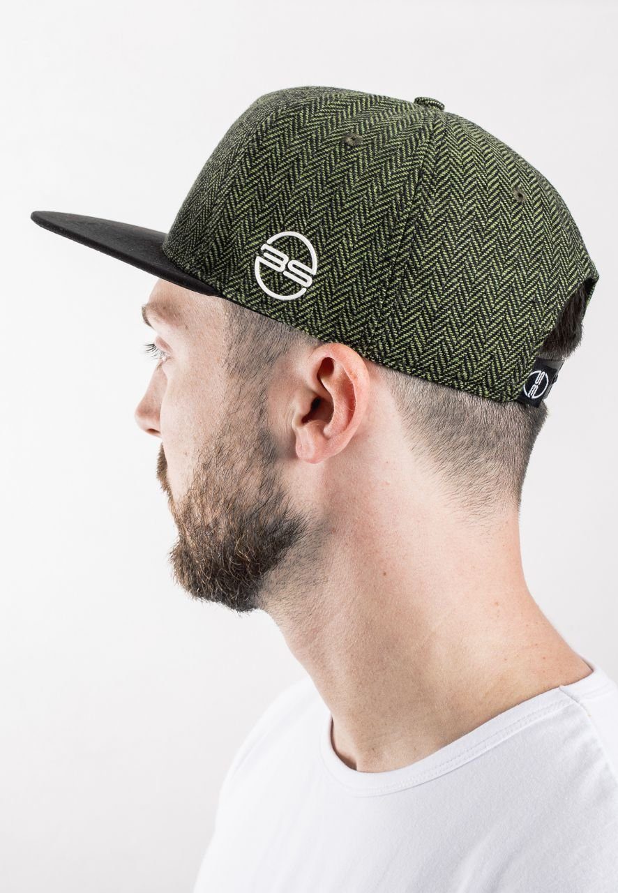 Blackskies Snapback Cap Ancient Gods Snapback Cap Rhea - Grün-Schwarz