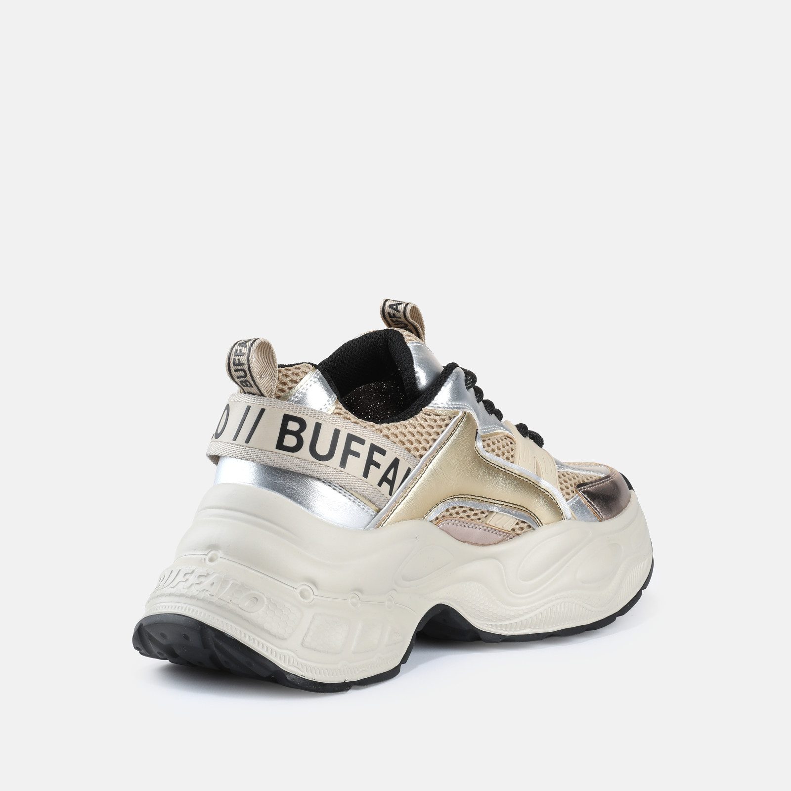Buffalo YUNO Plateausneaker Chunky-Sneaker, Schnürschuh, Leichtgewicht mit Memory Foam-Innensohle