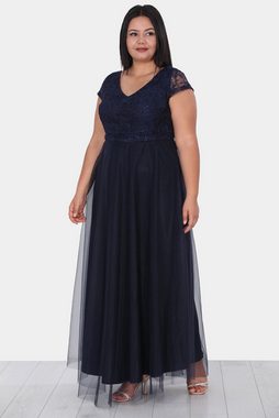 Modabout Abendkleid Langes Maxikleid Sommerkleid für große Größen- NELB0588D5124LCV (1-tlg)