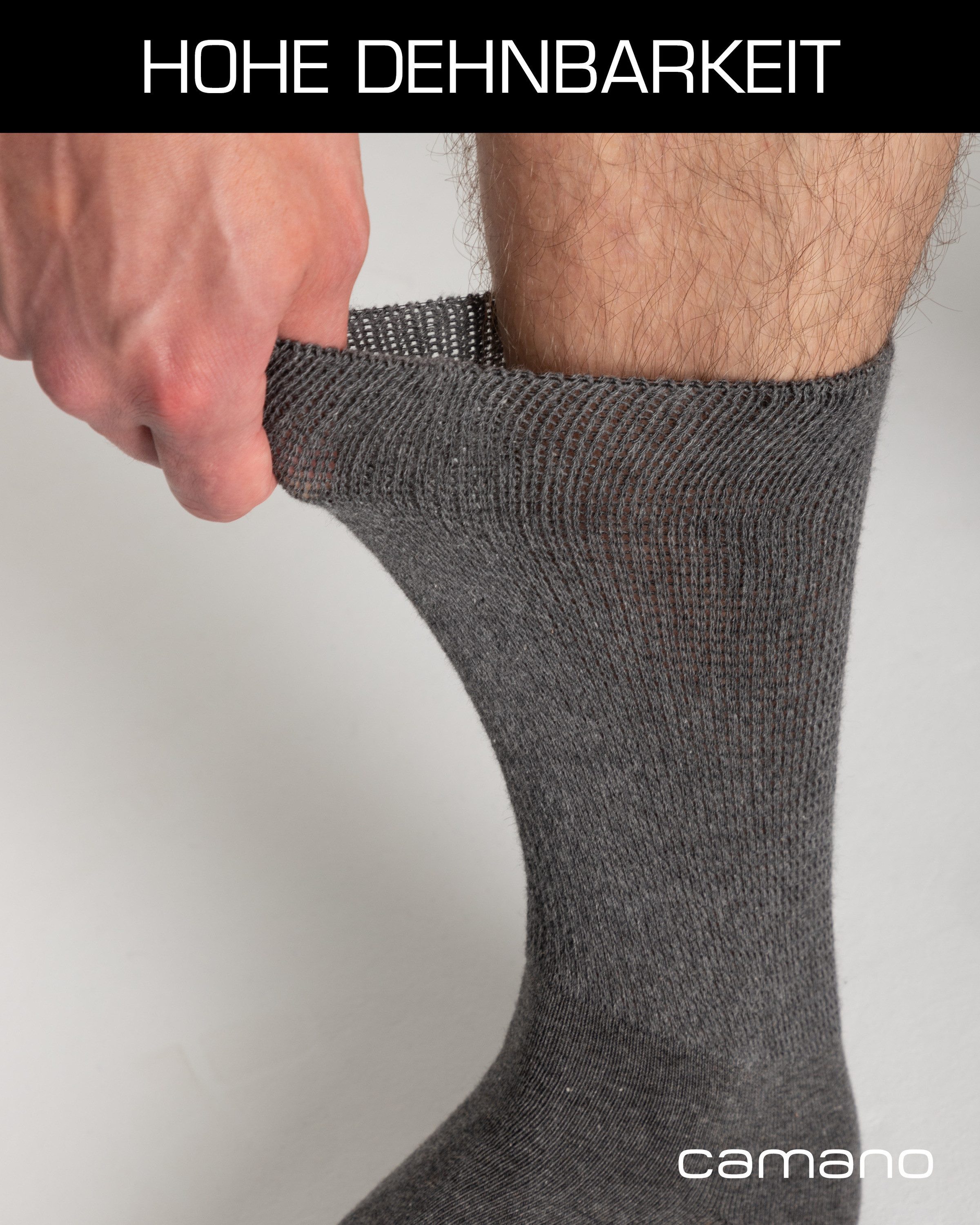 Camano Socken Diabetikersocken 4er Pack günstig online kaufen