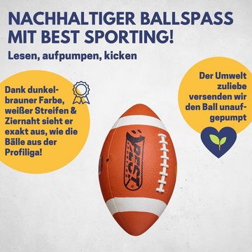 Best Sporting Football American Football Ball Youth I, Football Kinder & Jugendliche 9-14 Jahre I 27,5x15x15cm