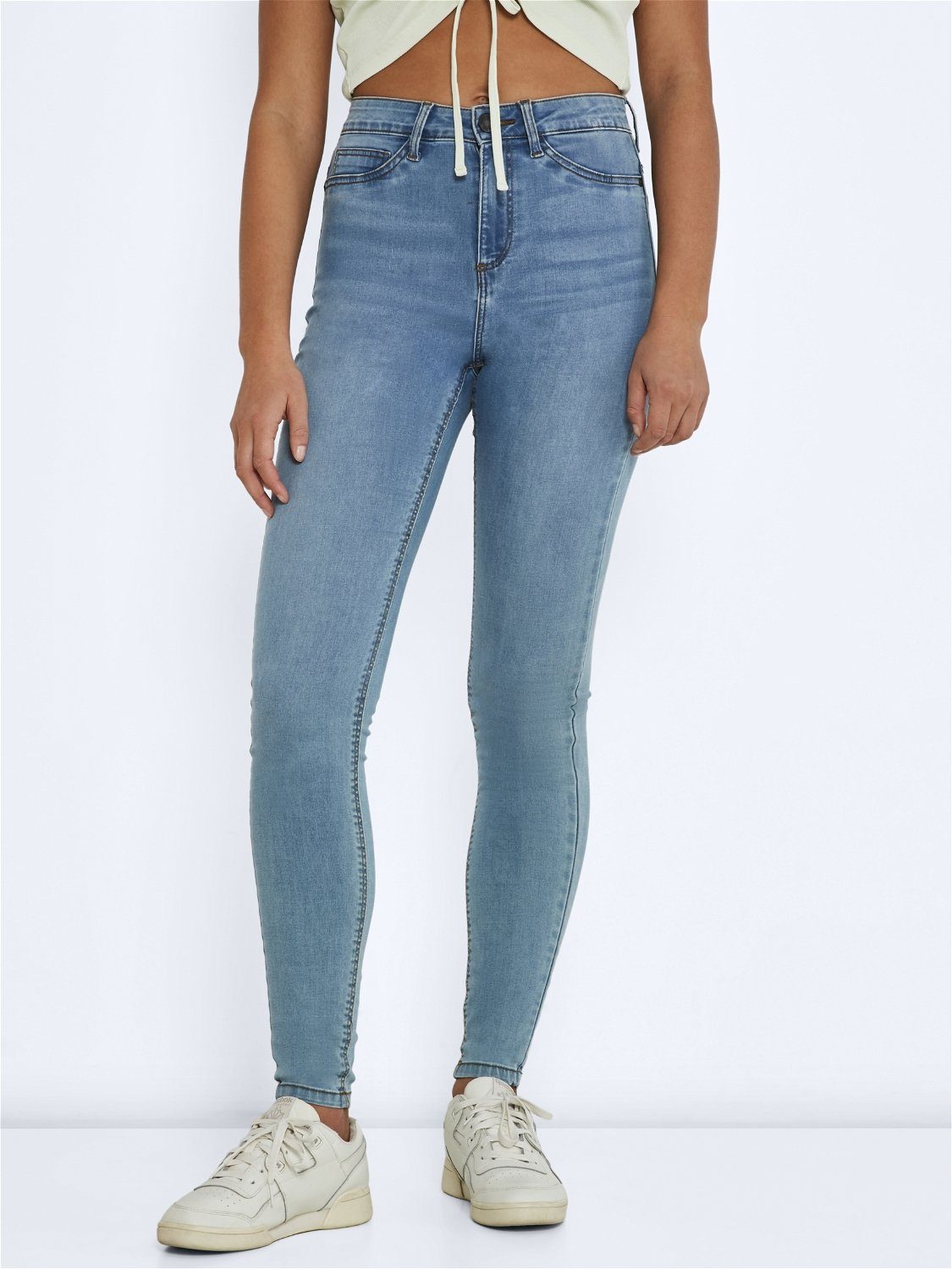 Skinny-fit-Jeans NMCALLIE HW SKINNY JEANS VI059LB NOOS