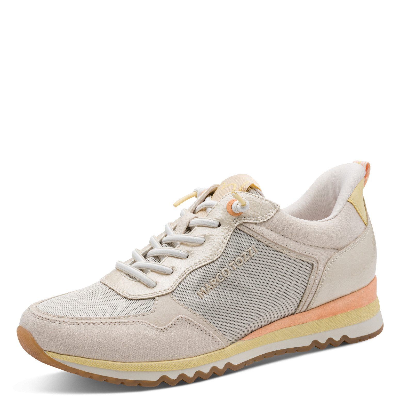 MARCO TOZZI Slip-On Sneaker, Freizeitschuh, Halbschuh, Schnürschuh mit Feel Me-Ausstattung