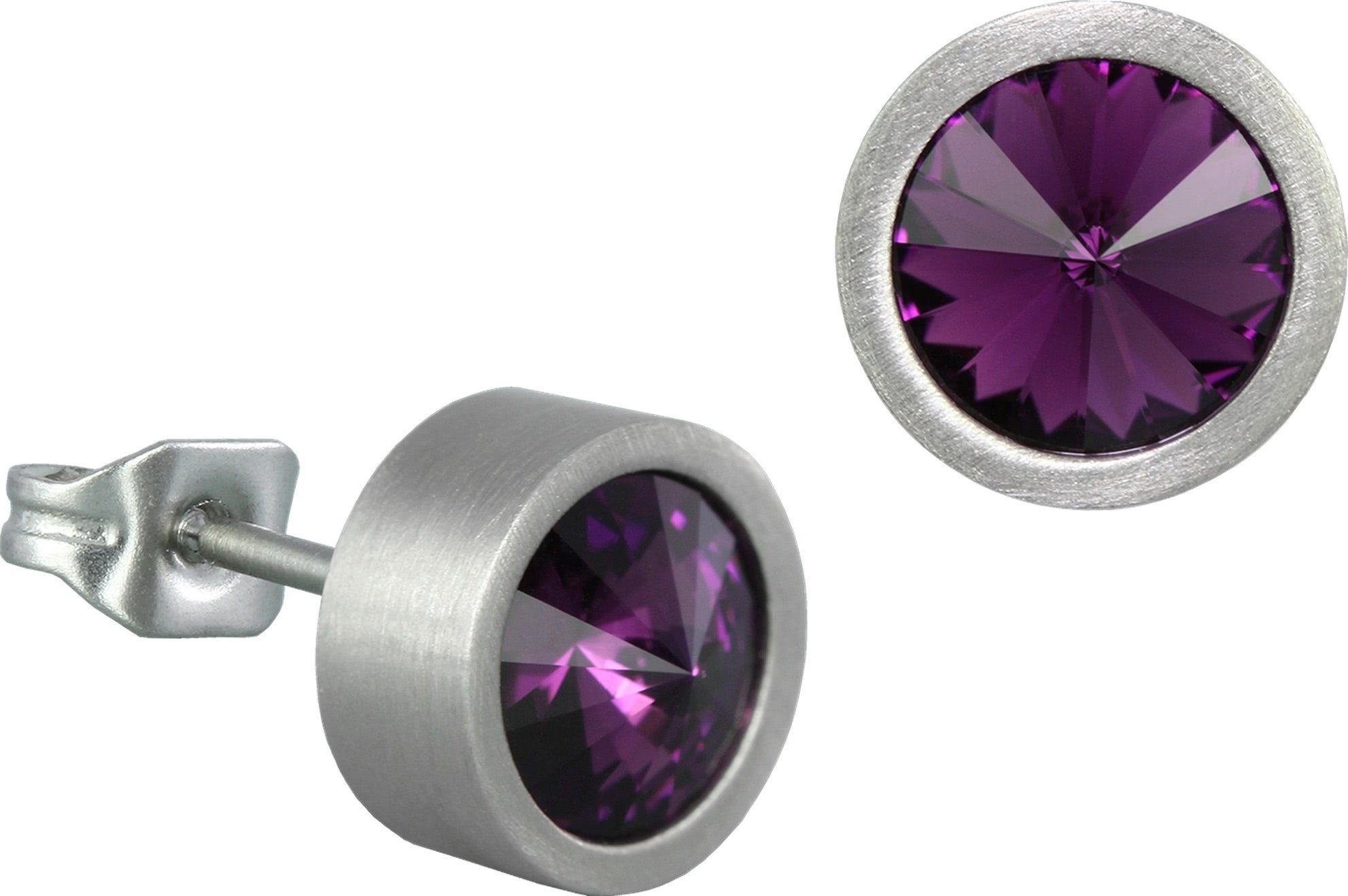Amello Paar Ohrstecker Amello Ohrringe Edelstahl günstig online kaufen