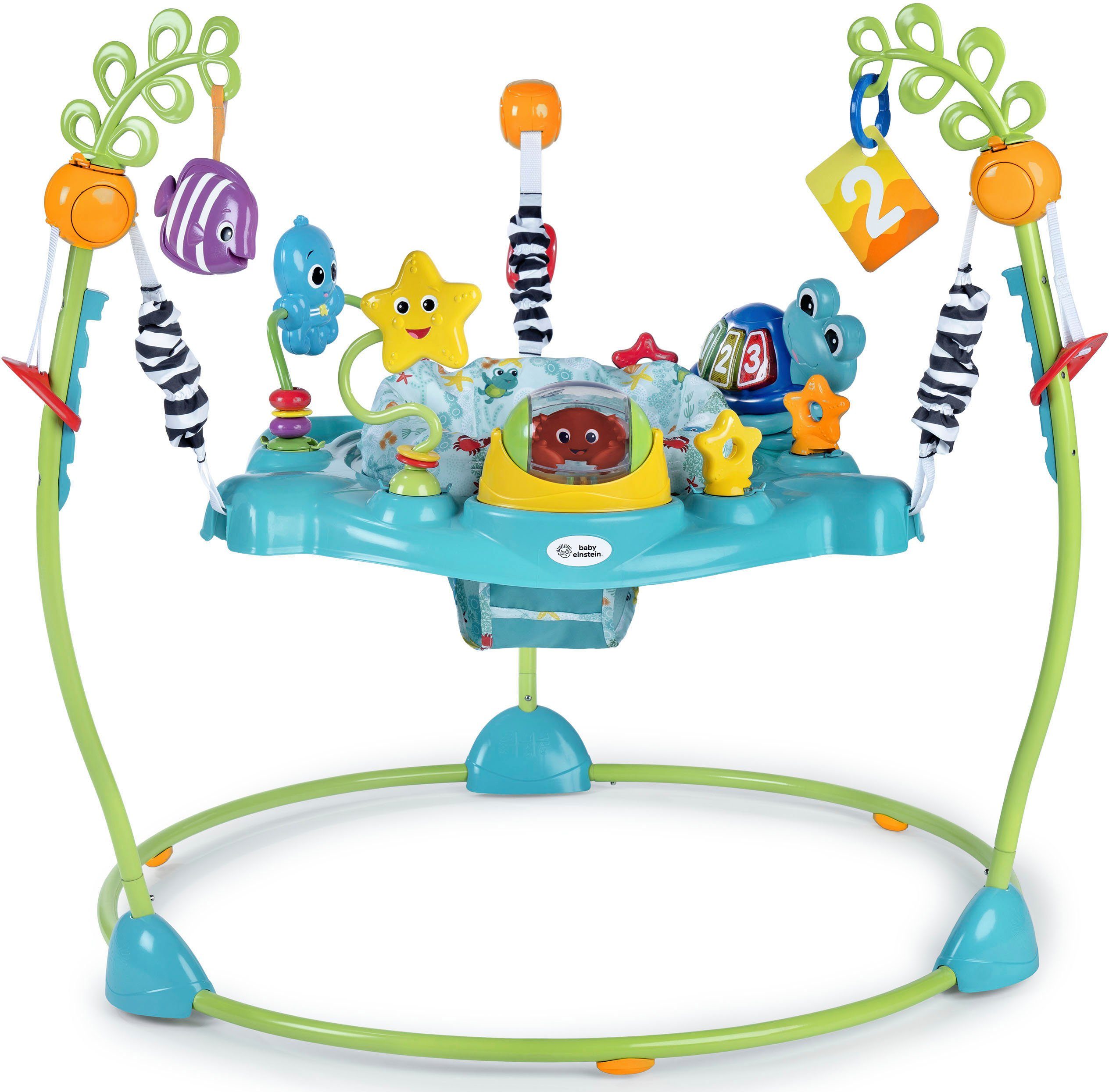 Baby Einstein Spielcenter Curiosity Cove, mit über 15 Melodien und Lichtern