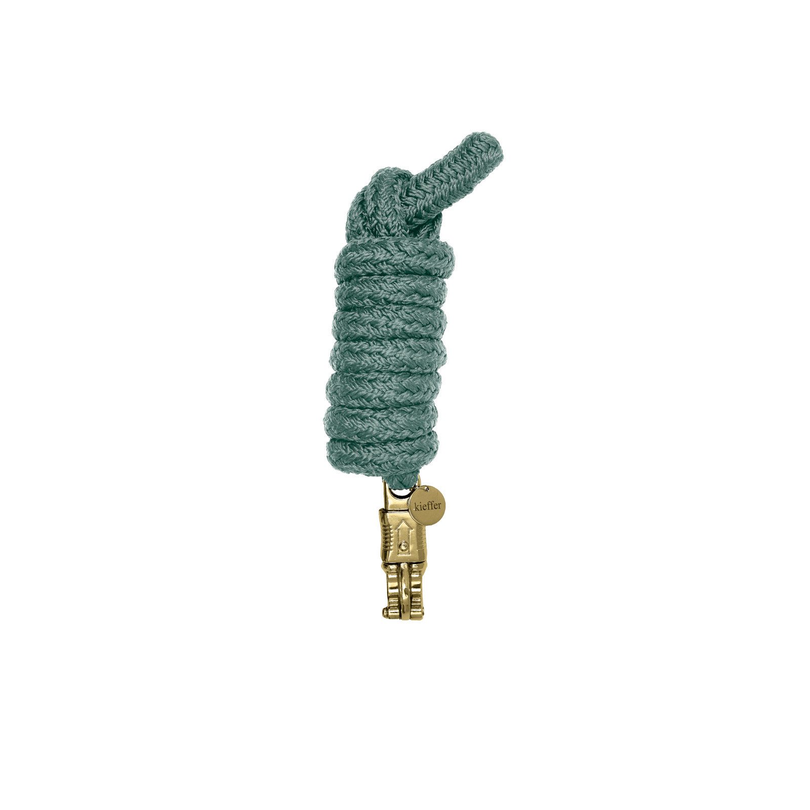 Kieffer Führstrick Führstrick für Pferde, Satin Shine, 2 m, Panikhaken, Mint