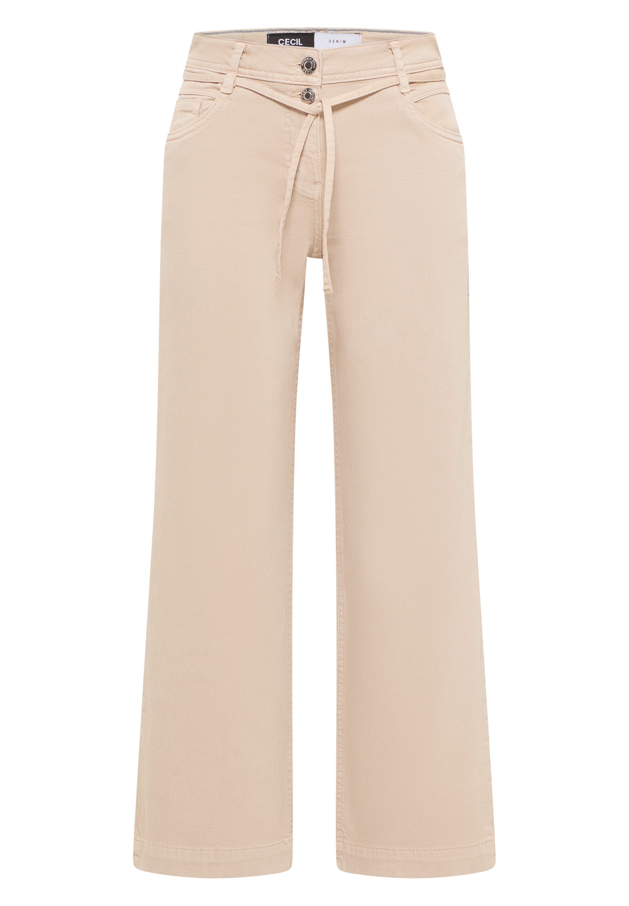 5-Pocket-Jeans Wide Leg Jeans mit Flare