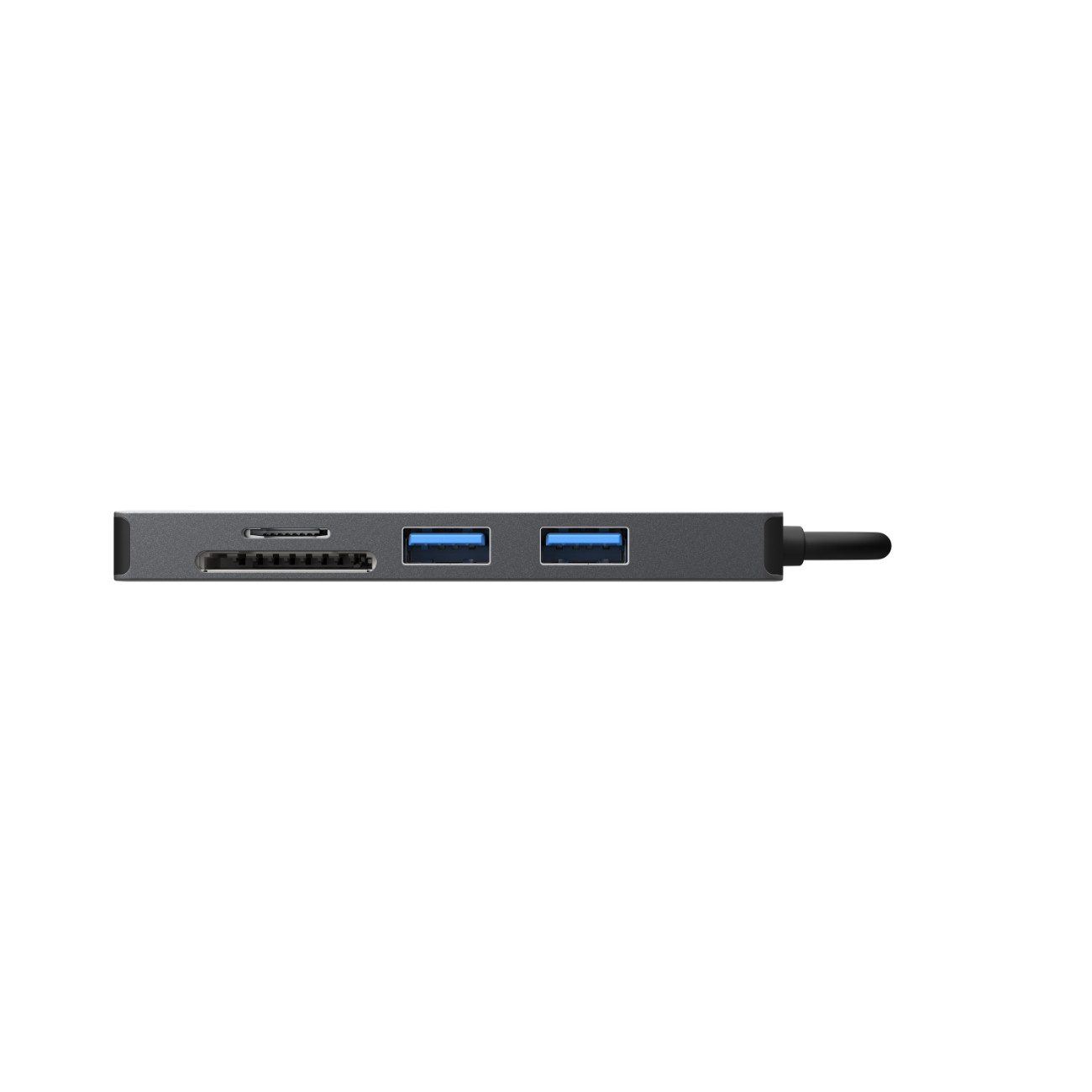 Sitecom CN-5501 USB-Adapter USB-C zu USB-A, HDMI, SD, MicroSD, 15 cm, 5-in-1 USB-C-Multiport-Adapter mit HDMI, 2x USB-A, SD, MicroSD