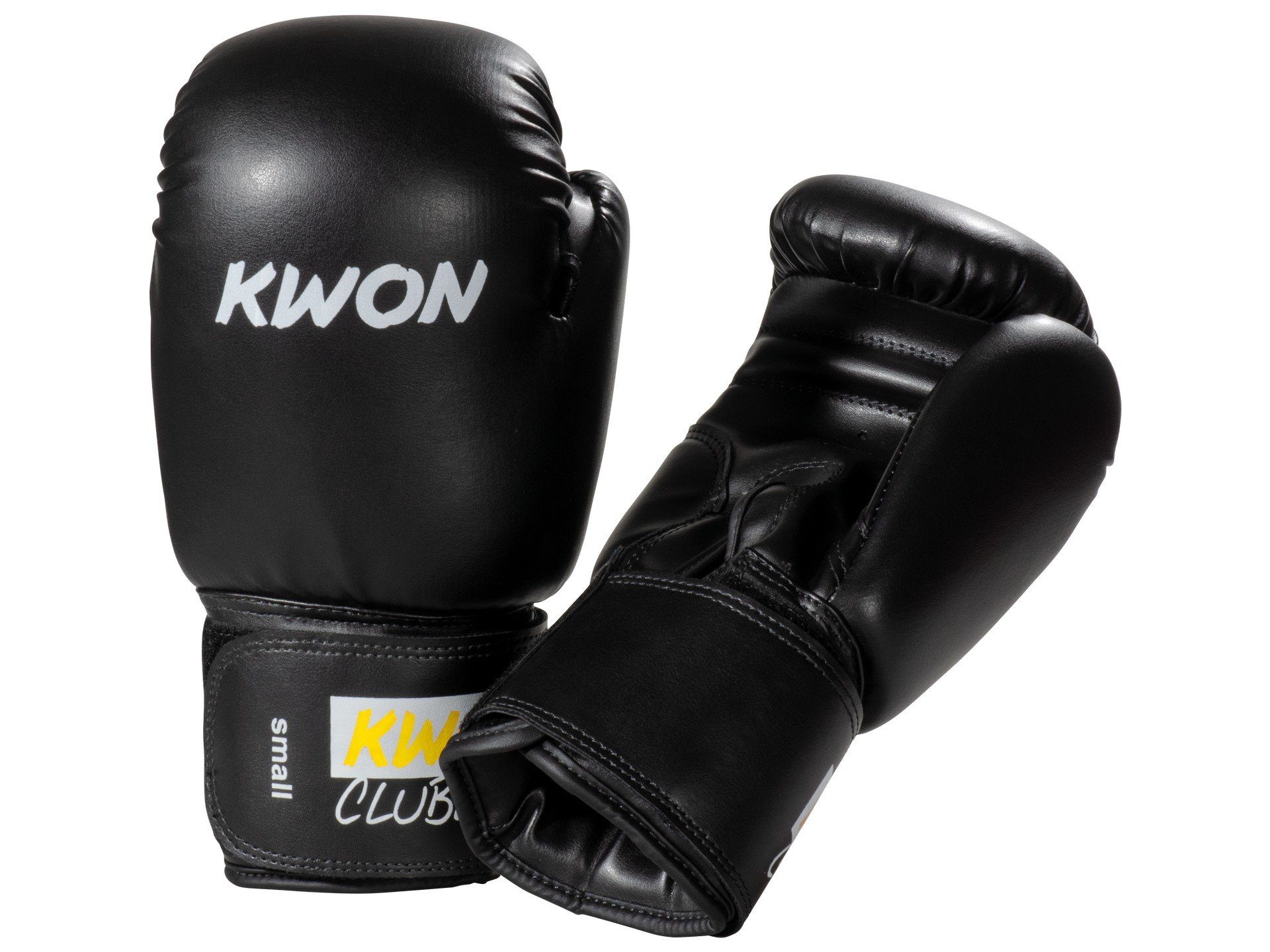 Thai, KWON Kickboxen, schwarz MMA Hand Boxen Box-Handschuhe (Profi, Pointer Boxhandschuhe Muay small Club Unzen Line Boxen, Kickboxen Serie), 8