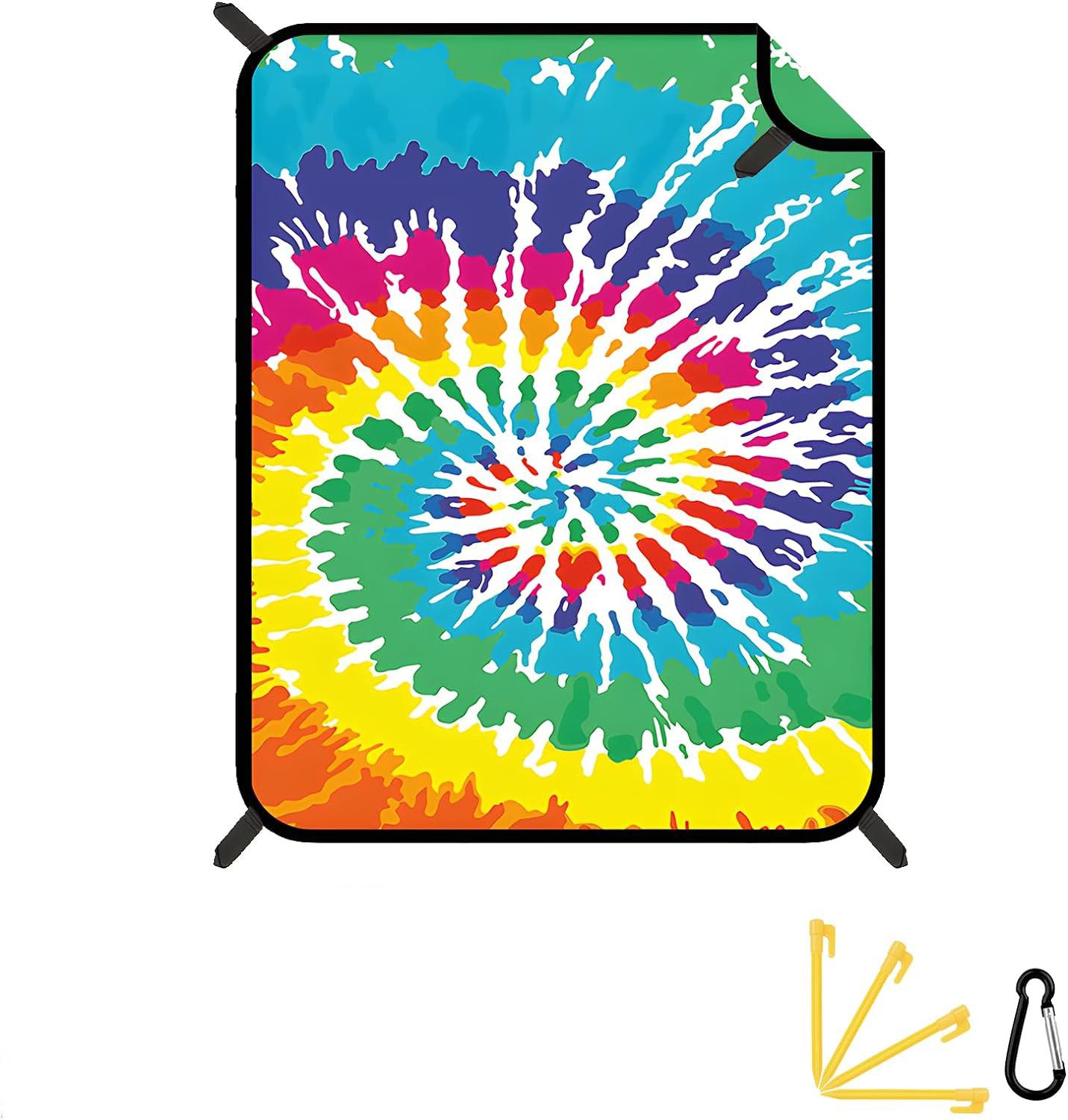 Picknickdecke Campingdecke Stranddecke Wasserdicht Waschbar, 180x220 cm