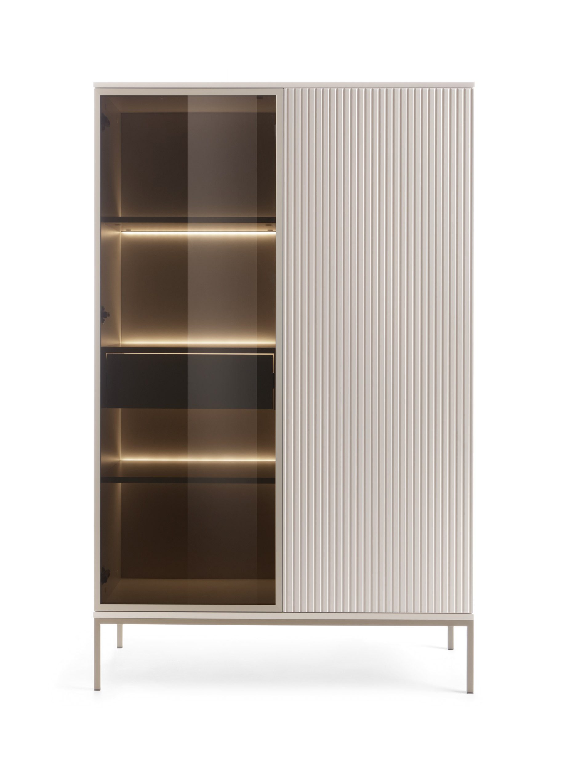 MOEBLO Highboard Sentino WTSZ104 LED (mit günstig online kaufen