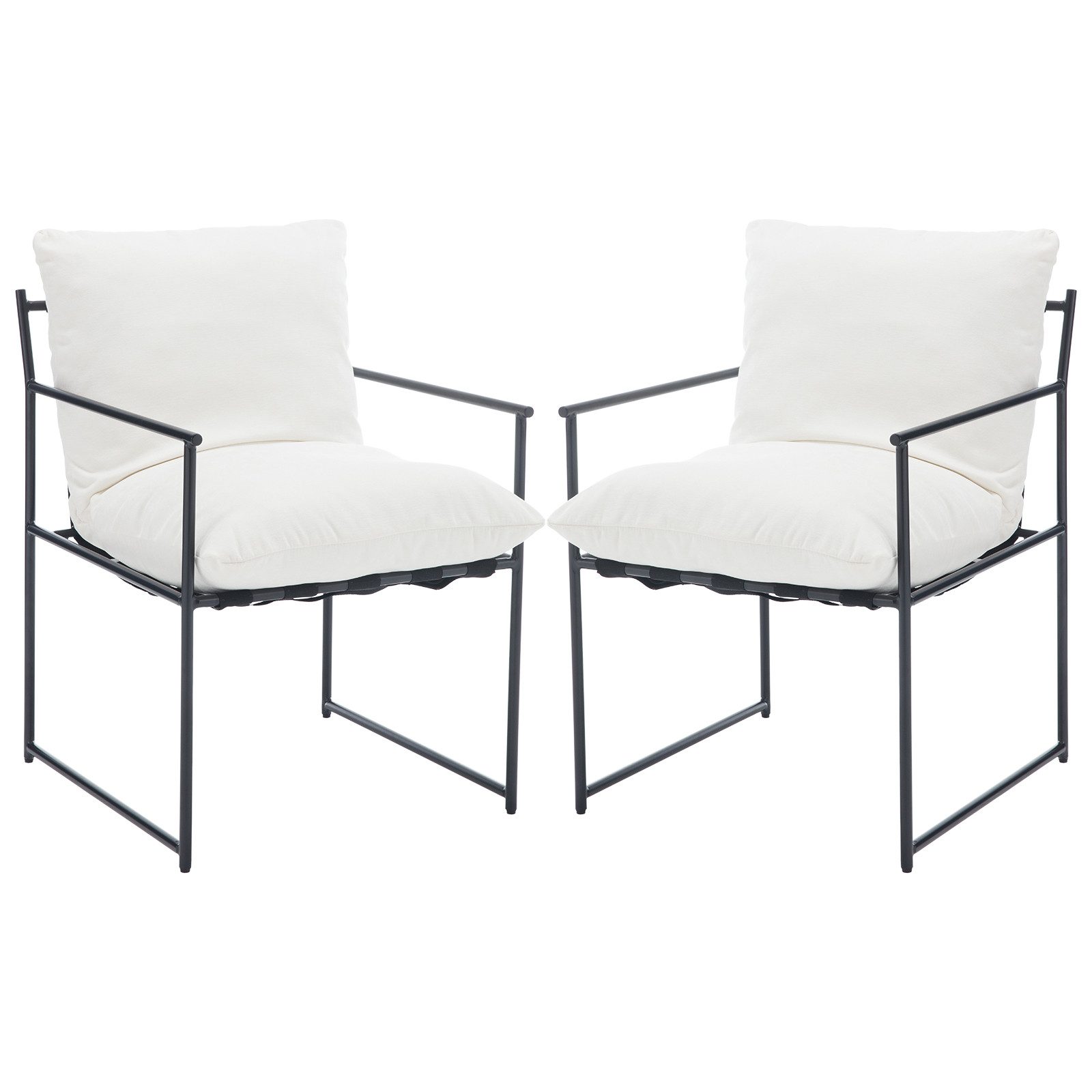 WAHSON OFFICE CHAIRS Esszimmerstuhl 2er Set,Abnehmbares günstig online kaufen