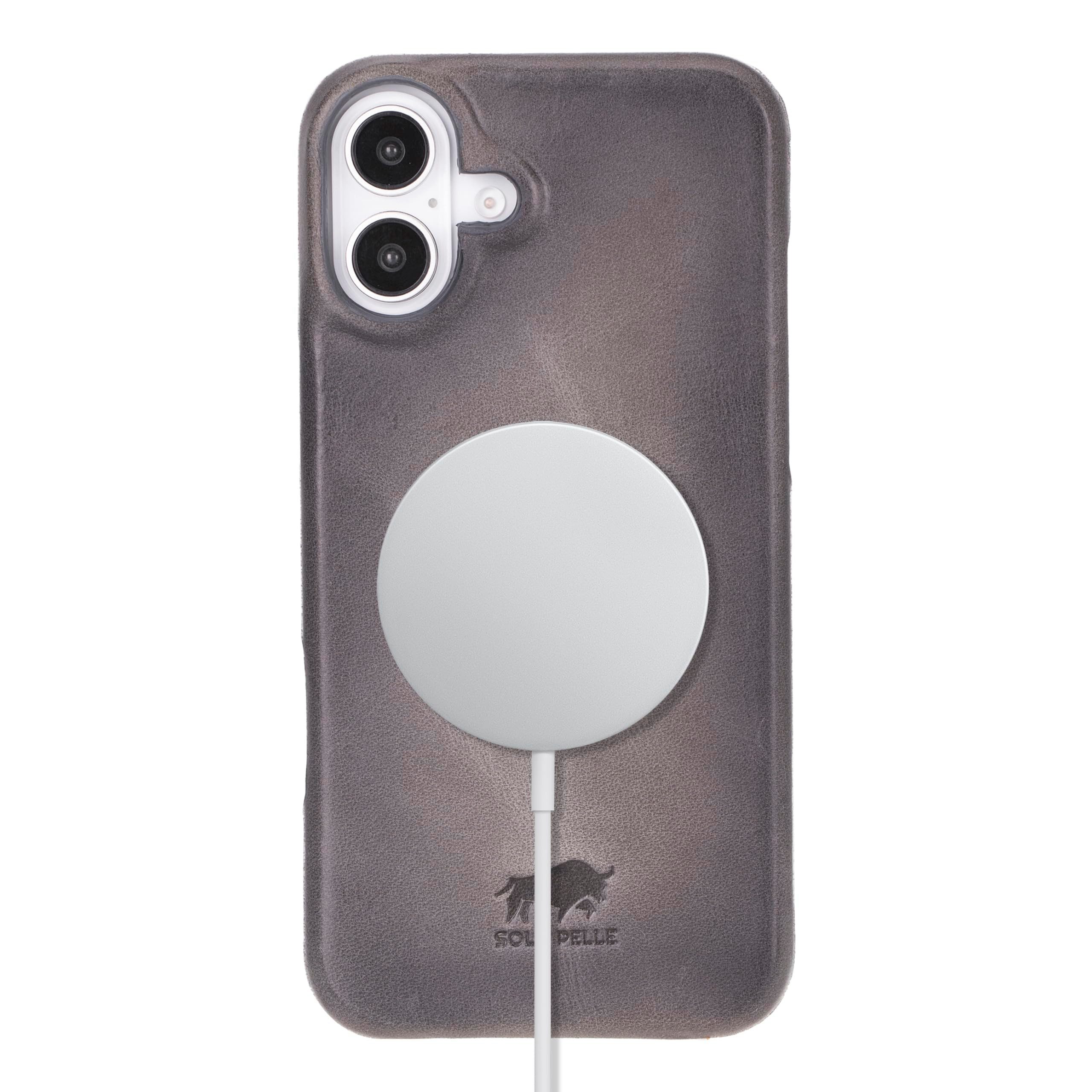 Solo Pelle Smartphonetasche Lederhülle für iPhone 16 Plus 6.7 Zoll Princeton Case Ledertasche