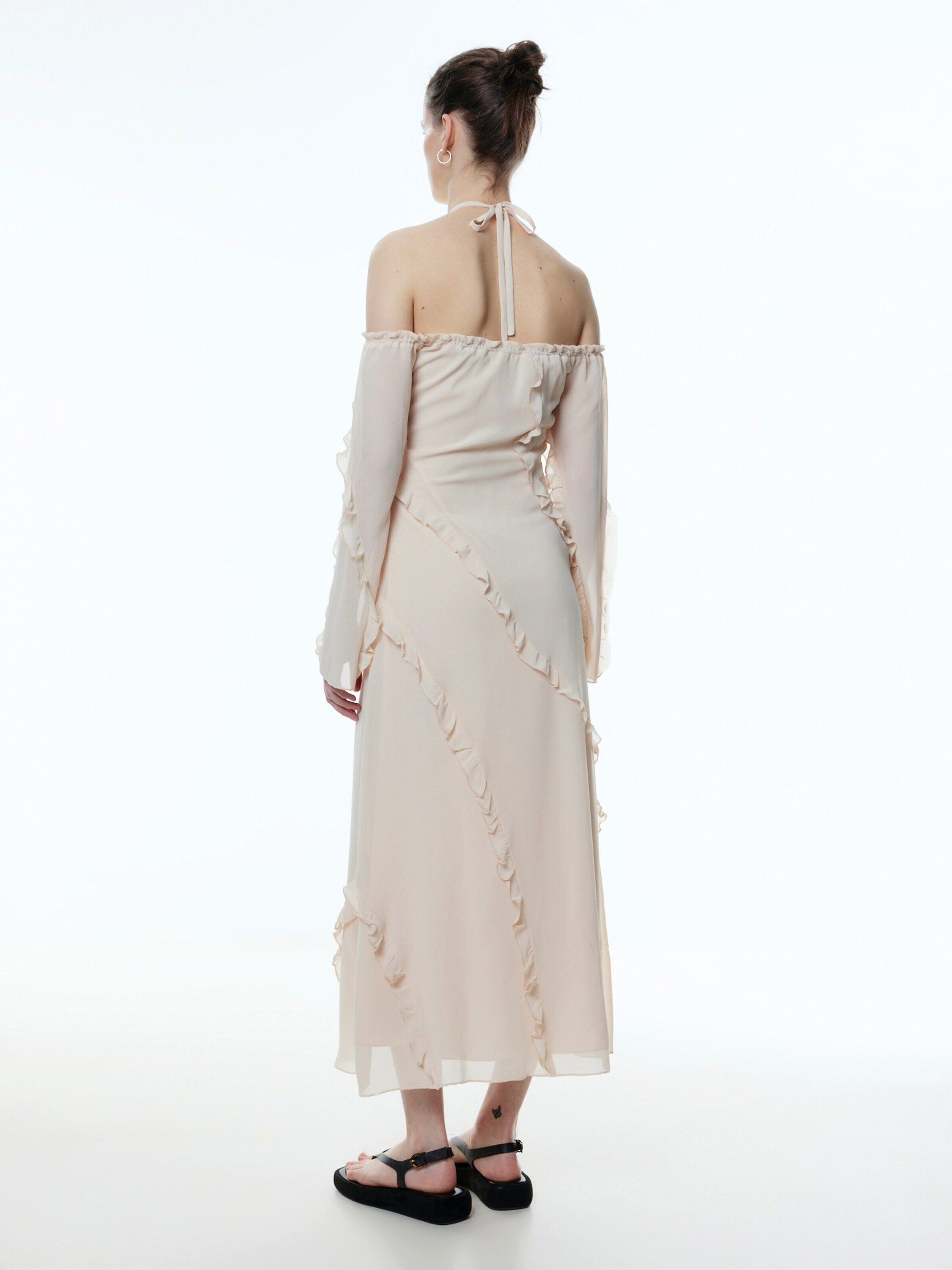 EDITED Sommerkleid Katjana (1-tlg) Drapiert/gerafft