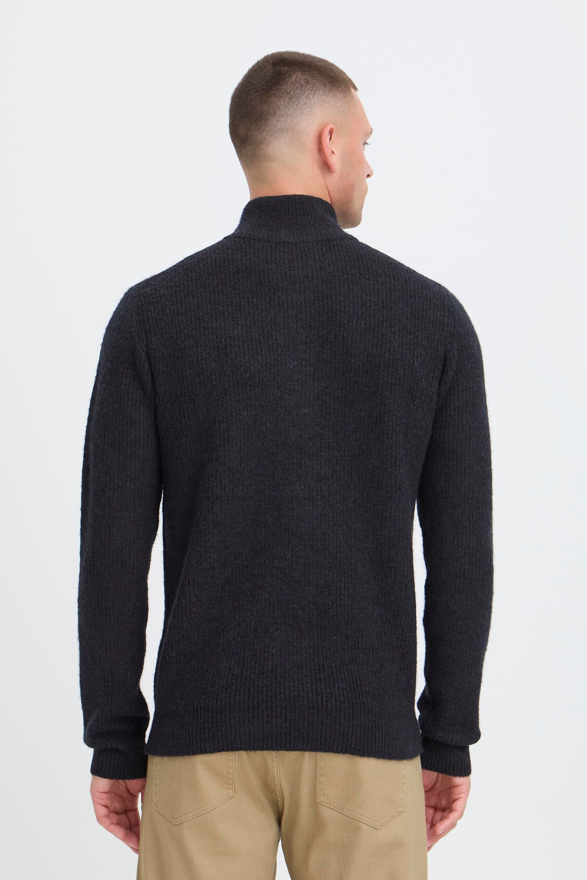 Indicode Strickjacke IDBratram Modische Strickjacke mit Reißverschluss
