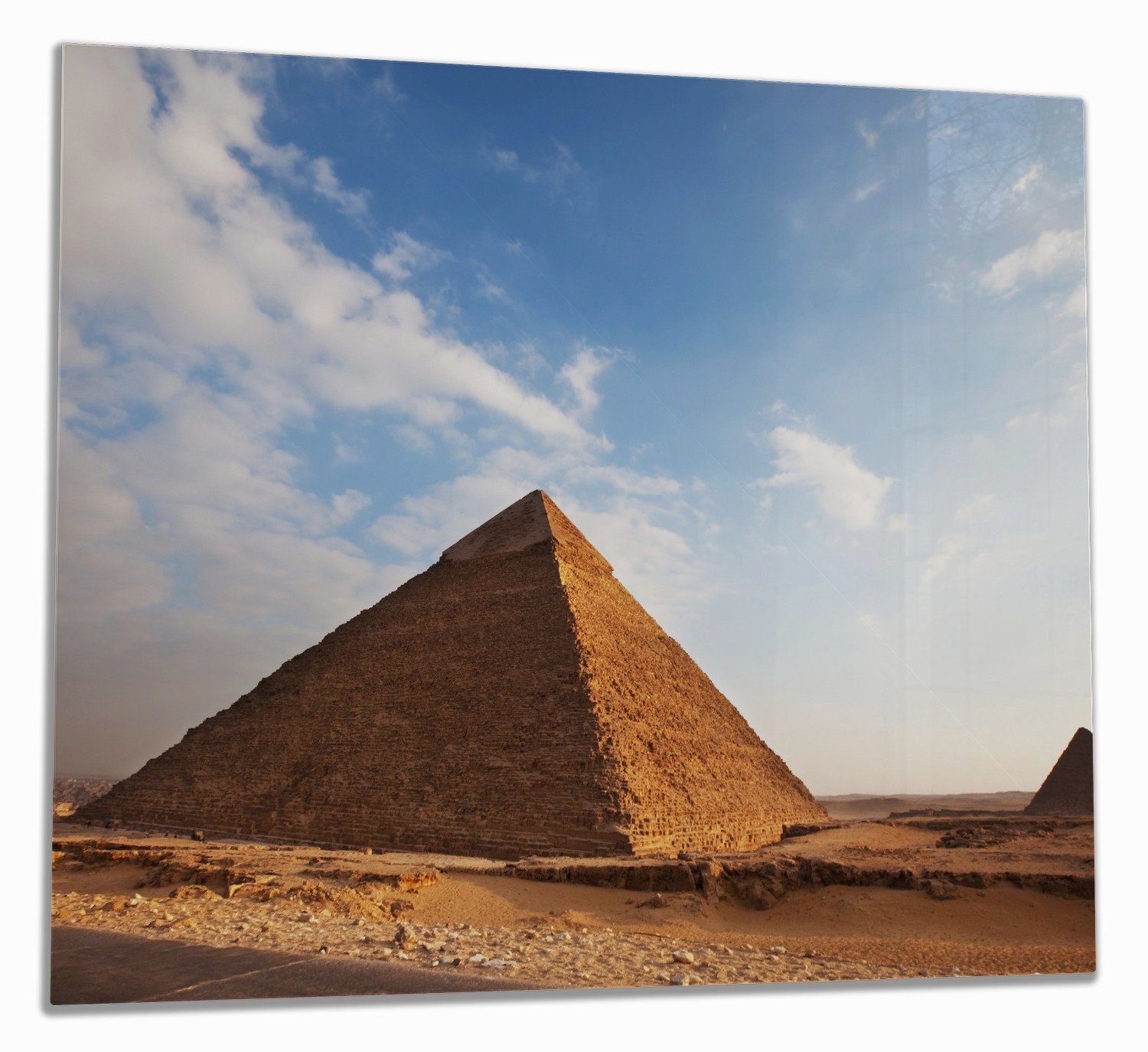 Wallario Herd-Abdeckplatte Alte Pyramide in Ägypten, ESG-Sicherheitsglas, (Glasplatte, 1 tlg., inkl. 5mm Noppen), verschiedene Größen