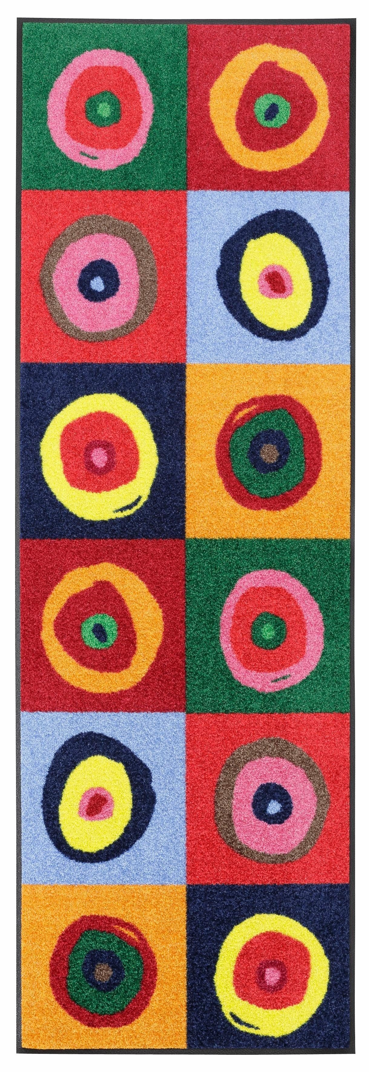 wash+dry by Kleen-Tex Läufer Sergej, rechteckig, Höhe: 7 mm, Schmutzfangläufer, rutschhemmend, In- und Outdoor geeignet, waschbar