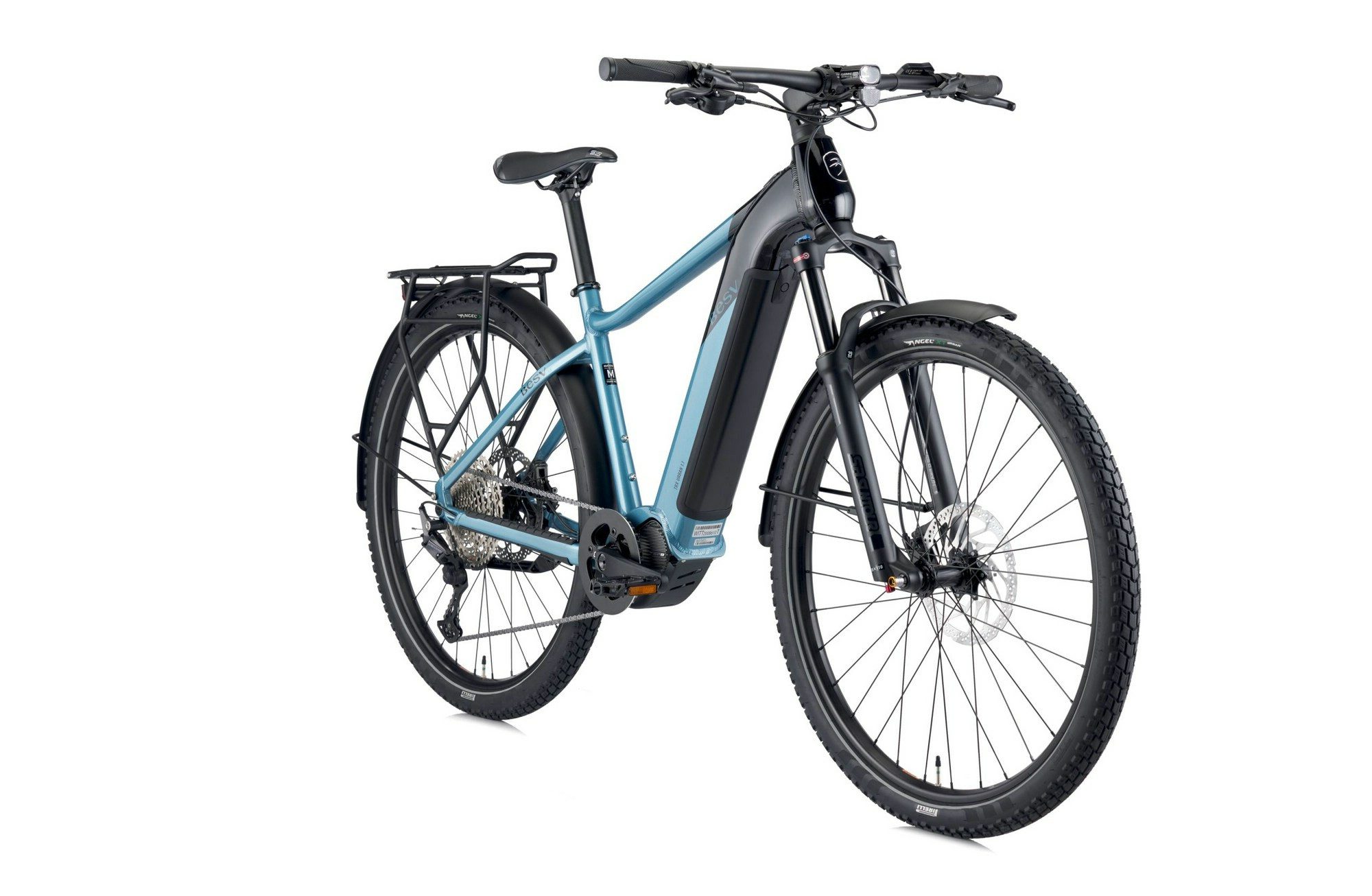BESV E-Bike Touren, 12 Gang Shimano SHIMANO M6100 Schaltwerk, Kettenschaltung