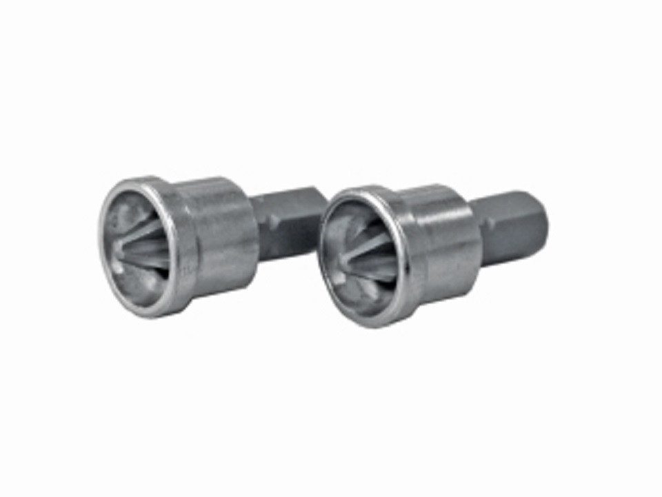 Bit-Schraubendreher HaWe 268.02, Tiefenstop mit 2 Bit PH 2, Schaft 1/4" x 10 mm
