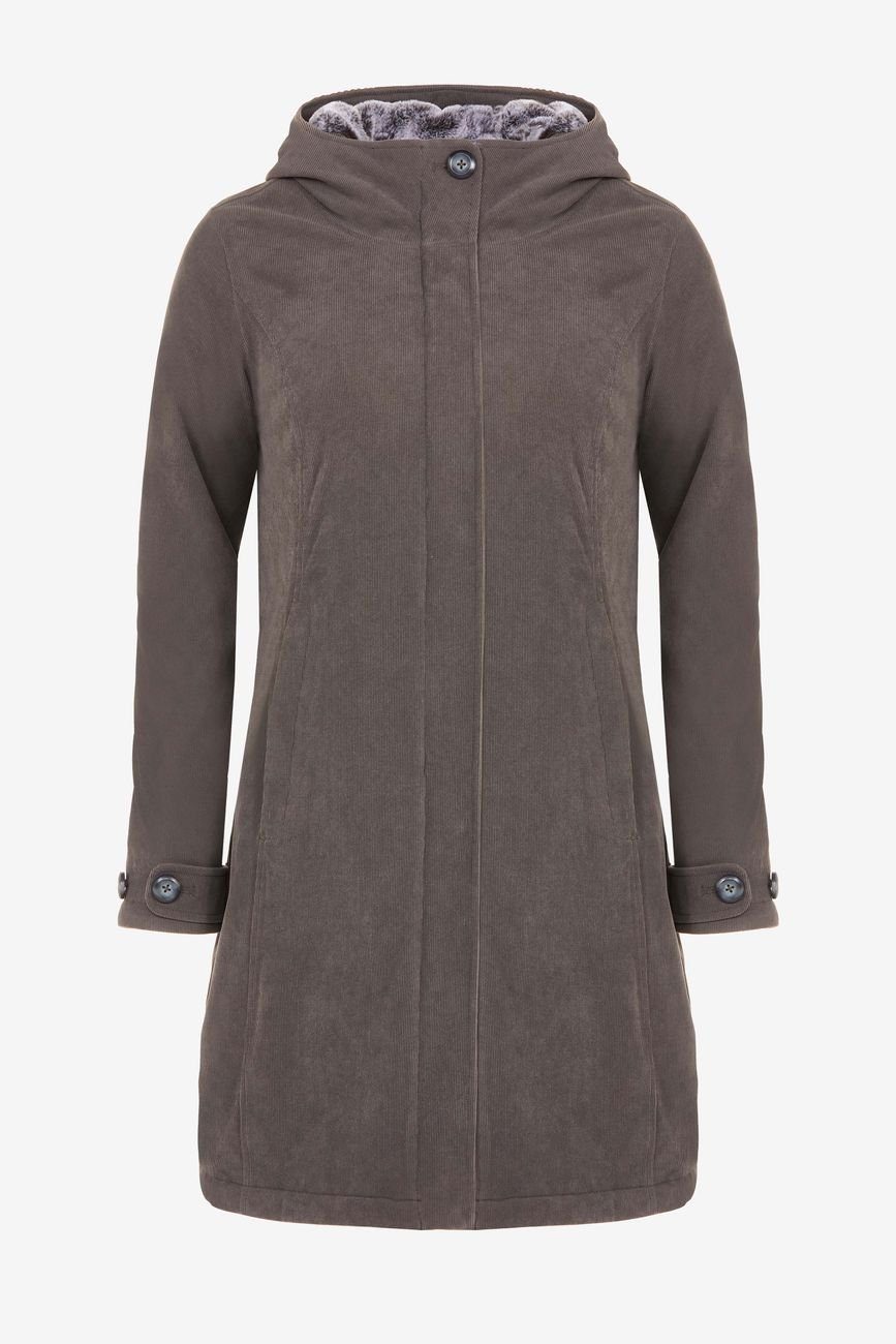 Elkline Winterjacke GLASGOW Damen Kordmantel günstig online kaufen