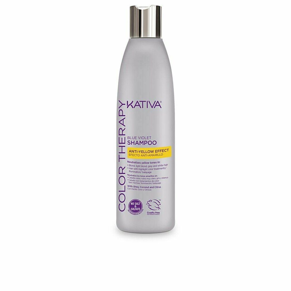 BLUE shampoo Haarshampoo effect 250 VIOLET anti-yellow Kativa ml
