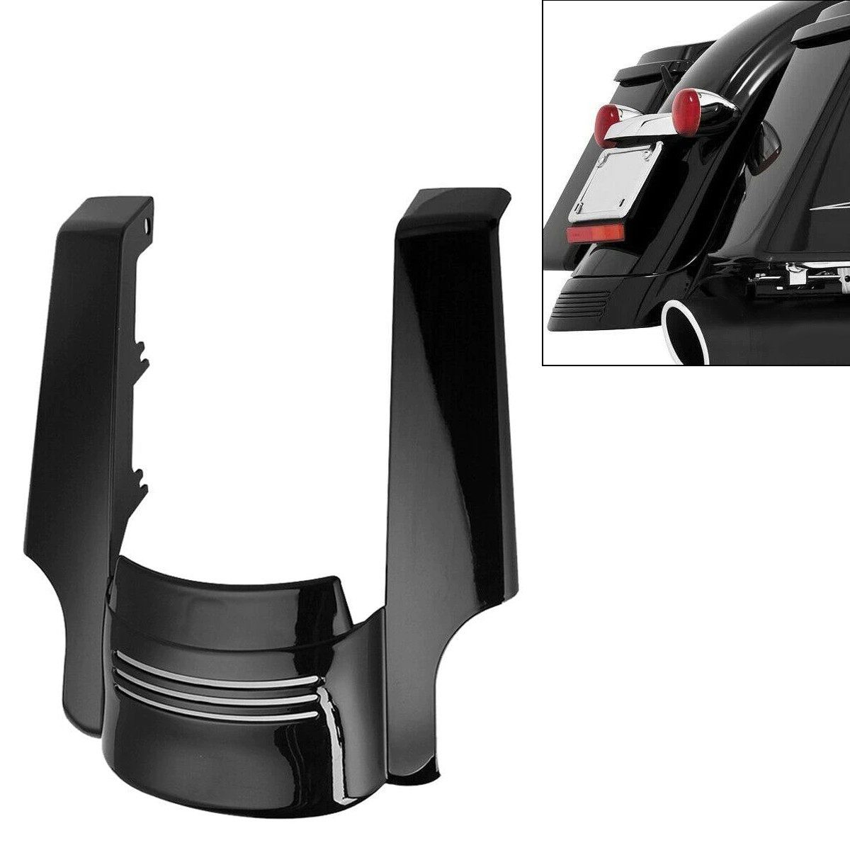 Craftride Koffer Set Seitenkoffer passend für Harley Davidson Touring 94-13 # 35Ltr und