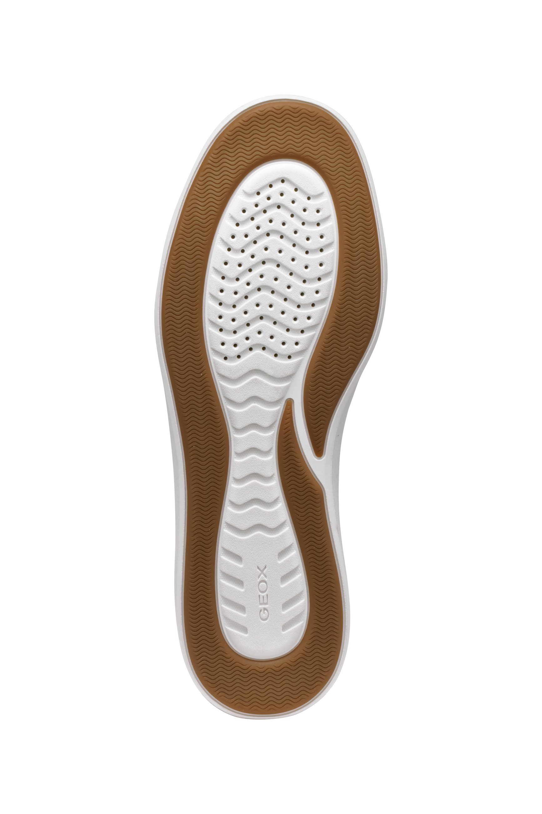 Geox U BALTMOORE Sneaker Schnürschuh im Monochrome Look, Größenschablone zum Download