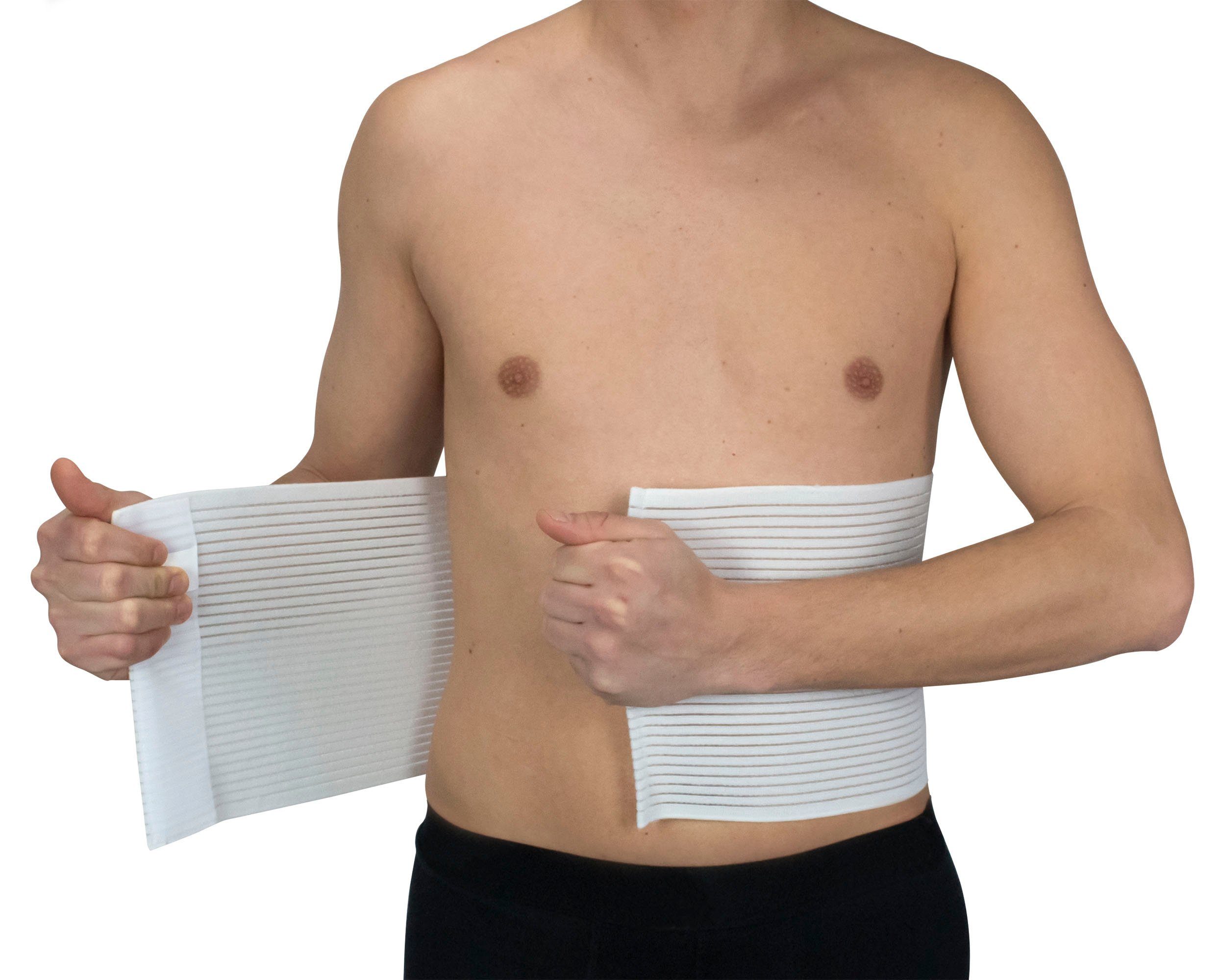 Hydas Bauch- und Rückenstützgürtel Stützt Bauch, Rippen und Rücken und gibt der Wirbelsäule Halt, weiche Polsterung und luftdurchlässiges Material