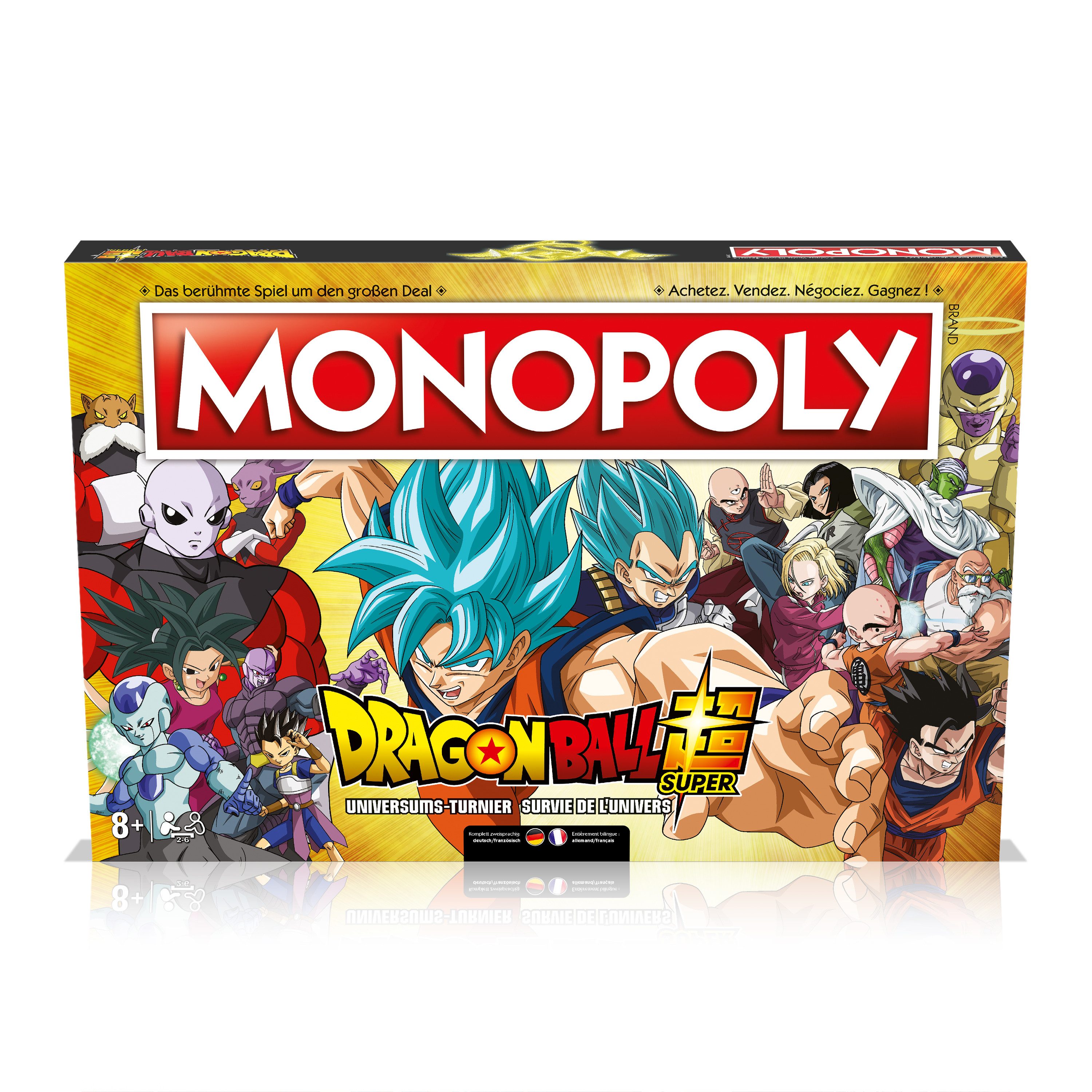 Winning Moves Spiel Monopoly Dragon Ball Super (deutsch/französisch)