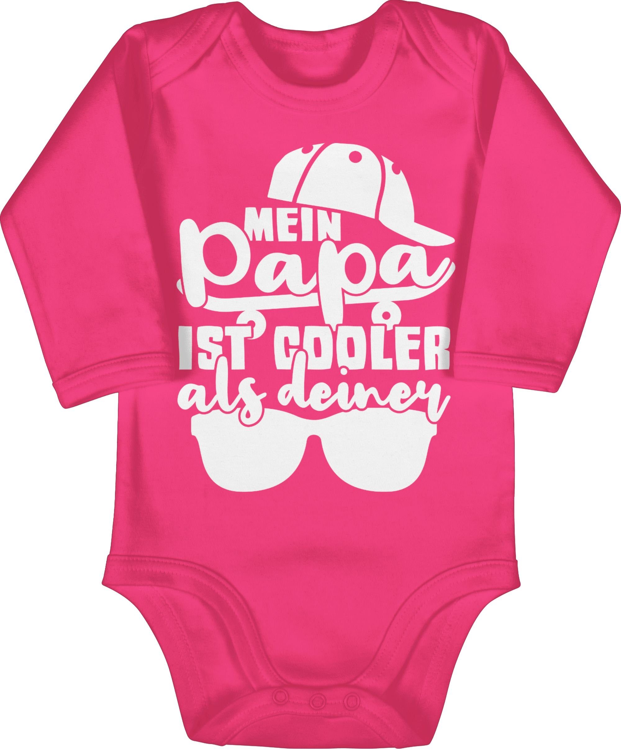 Shirtracer Shirtbody Mein Papa ist viel Cooler als deiner I Bester Papa