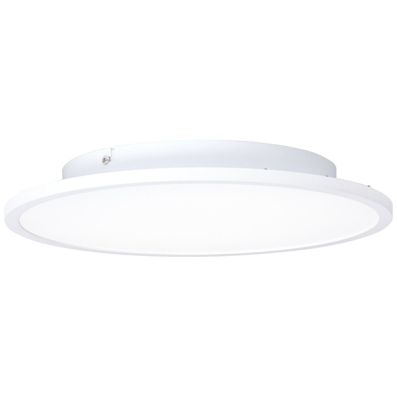 Brilliant Deckenleuchte Buffi, 4000K, Lampe Buffi LED Deckenaufbau-Paneel 35cm sand/weiß/kaltweiß 1x 24W L