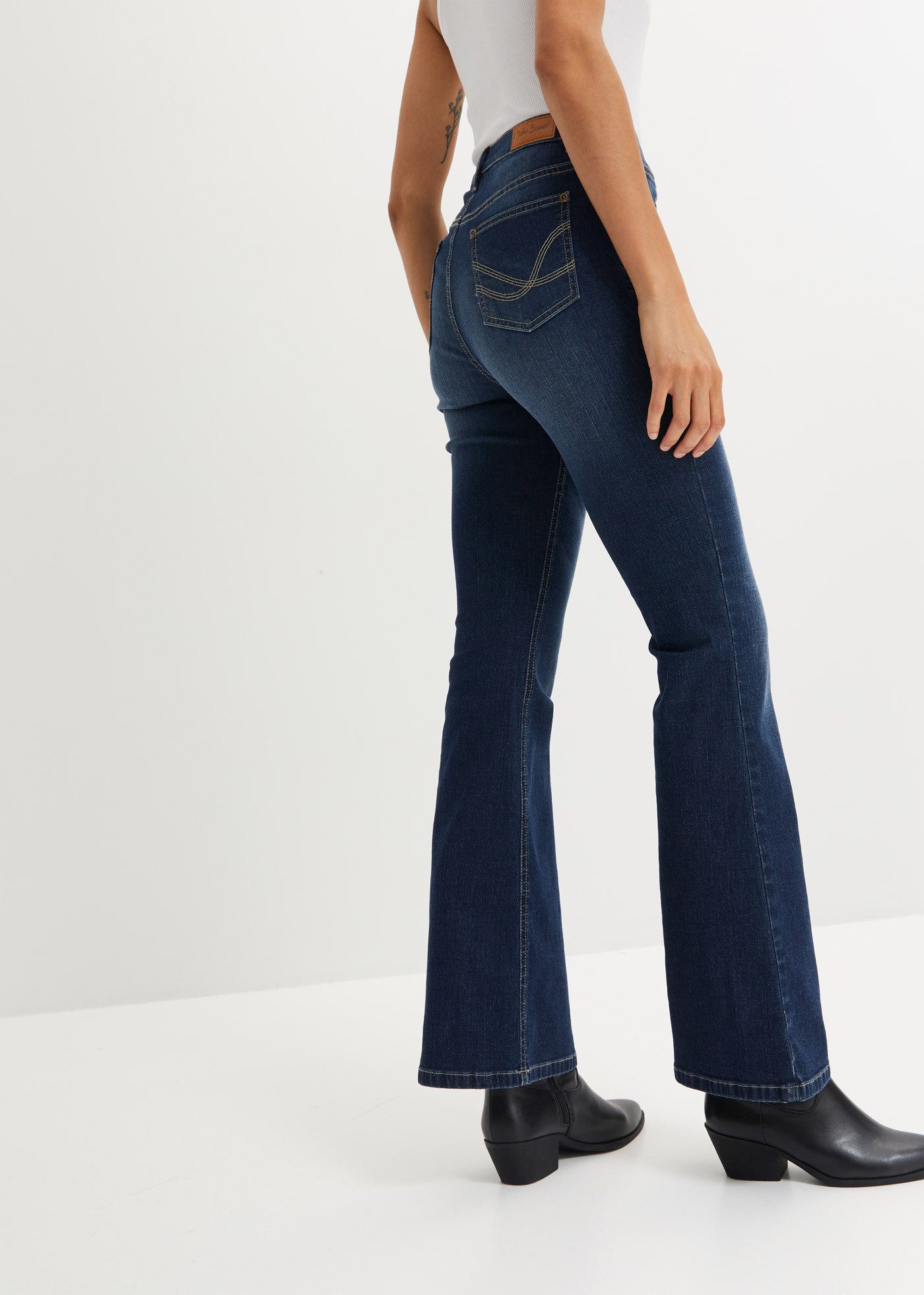 bonprix Schlagjeans Regular Fit, mit Stretch-Anteil, aus Baumwollmischung