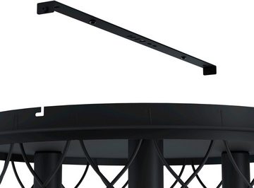 EGLO Deckenleuchte GILTSPUR, Leuchtmittel wechselbar, ohne Leuchtmittel, Deckenleuchte in schwarz aus Stahl - exkl. E27 - 40W