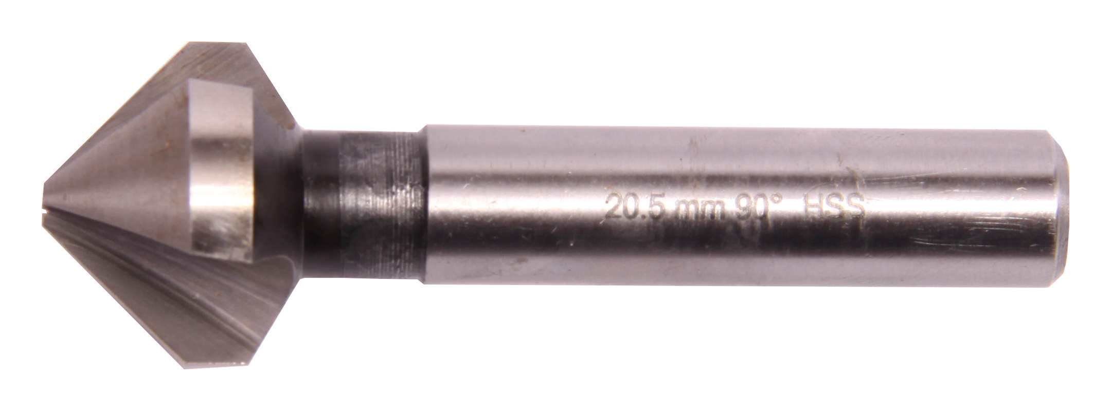 fortis Metallbohrer, Kegelsenker D335C Metall HSS 90 Grad 19 mm