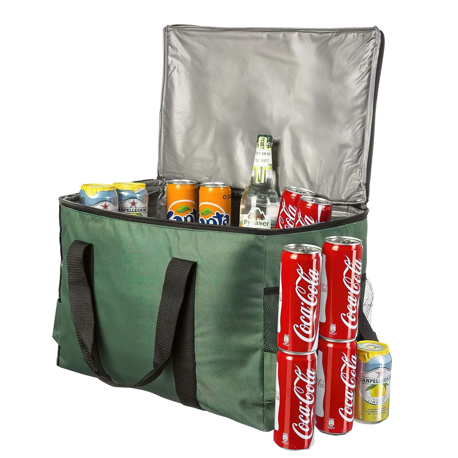 Goods+Gadgets Thermobehälter 45 Liter Picknick Kühltasche, (XXL, Isotasche), Camping-Tasche