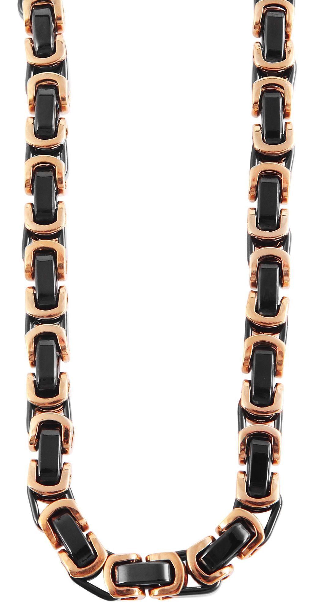 AKZENT Edelstahlkette Fionn, langlebig (Einzeln), Herren Kette