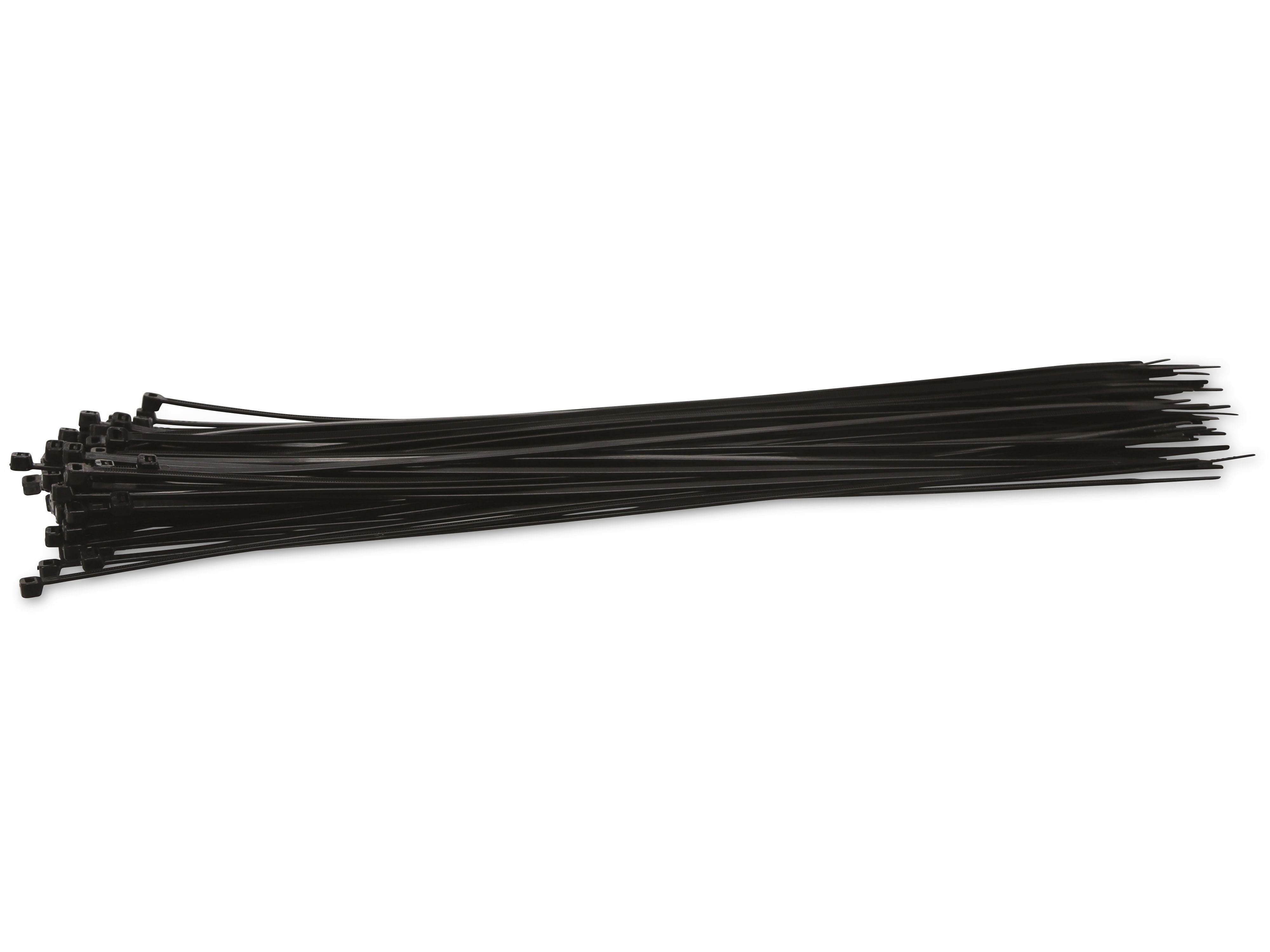 KSS Kabelbinder KSS Kabelbinder-Sortiment Polyamid 6.6, schwarz