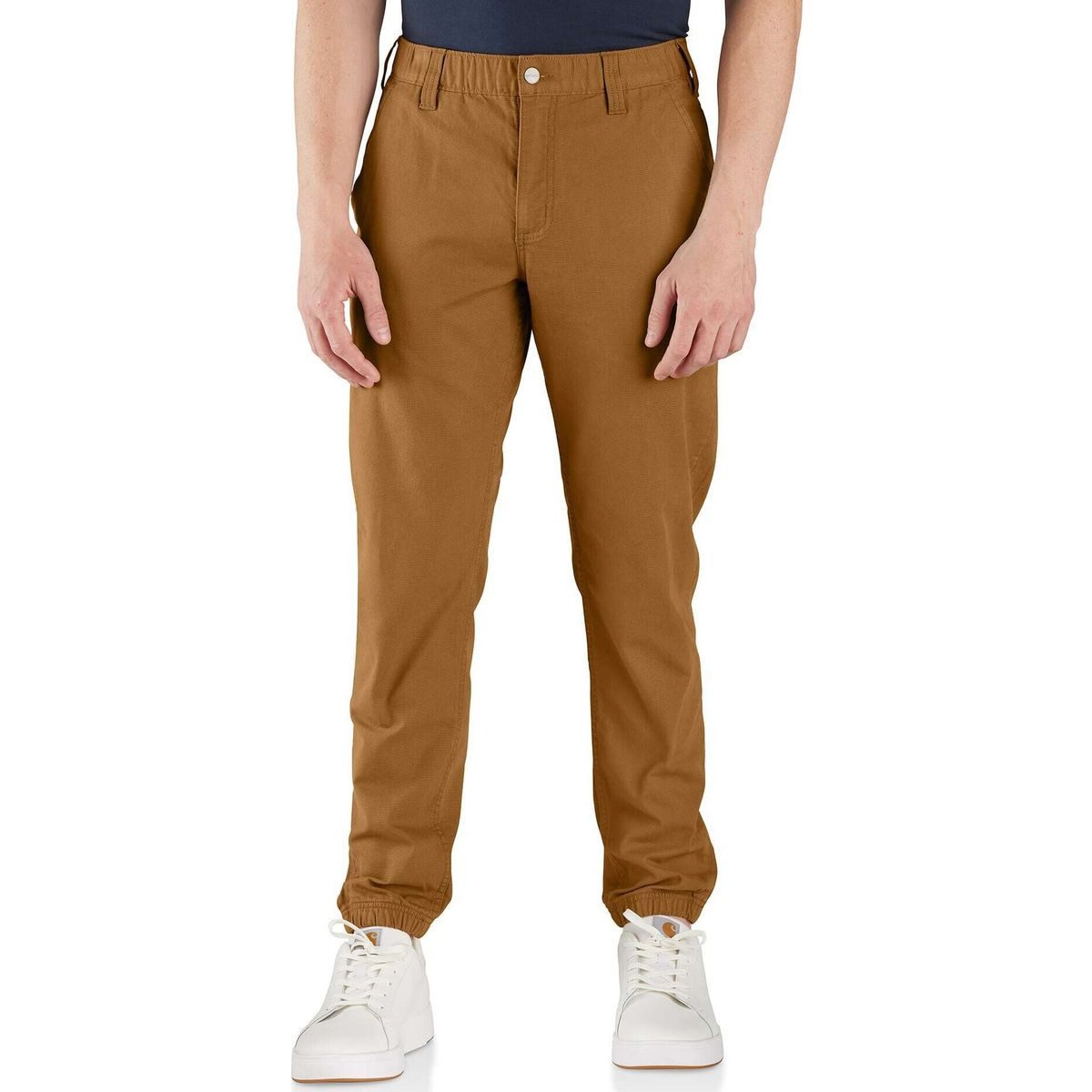 Carhartt Outdoorhose Relaxed Tapered Rigby Jogger Herrenjogger aus strapazierfähigem Canvas mit Rugged Flex™ für