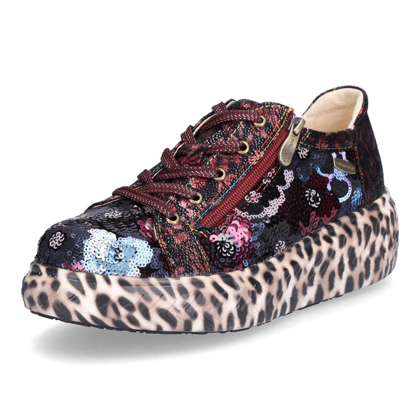 LAURA VITA Laura Vita Damen Sneaker bordeaux Sneaker