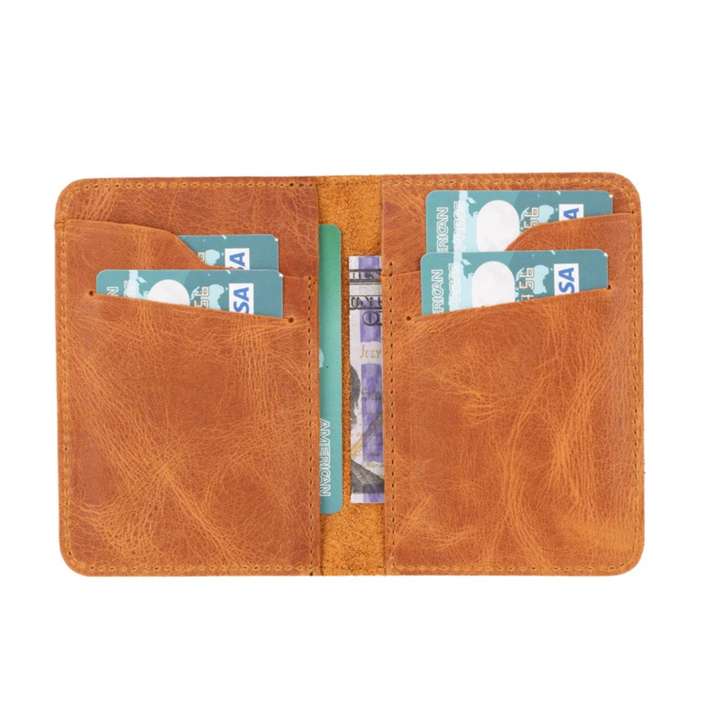 Renna Leather Brieftasche Kartenetui & Geldbörse